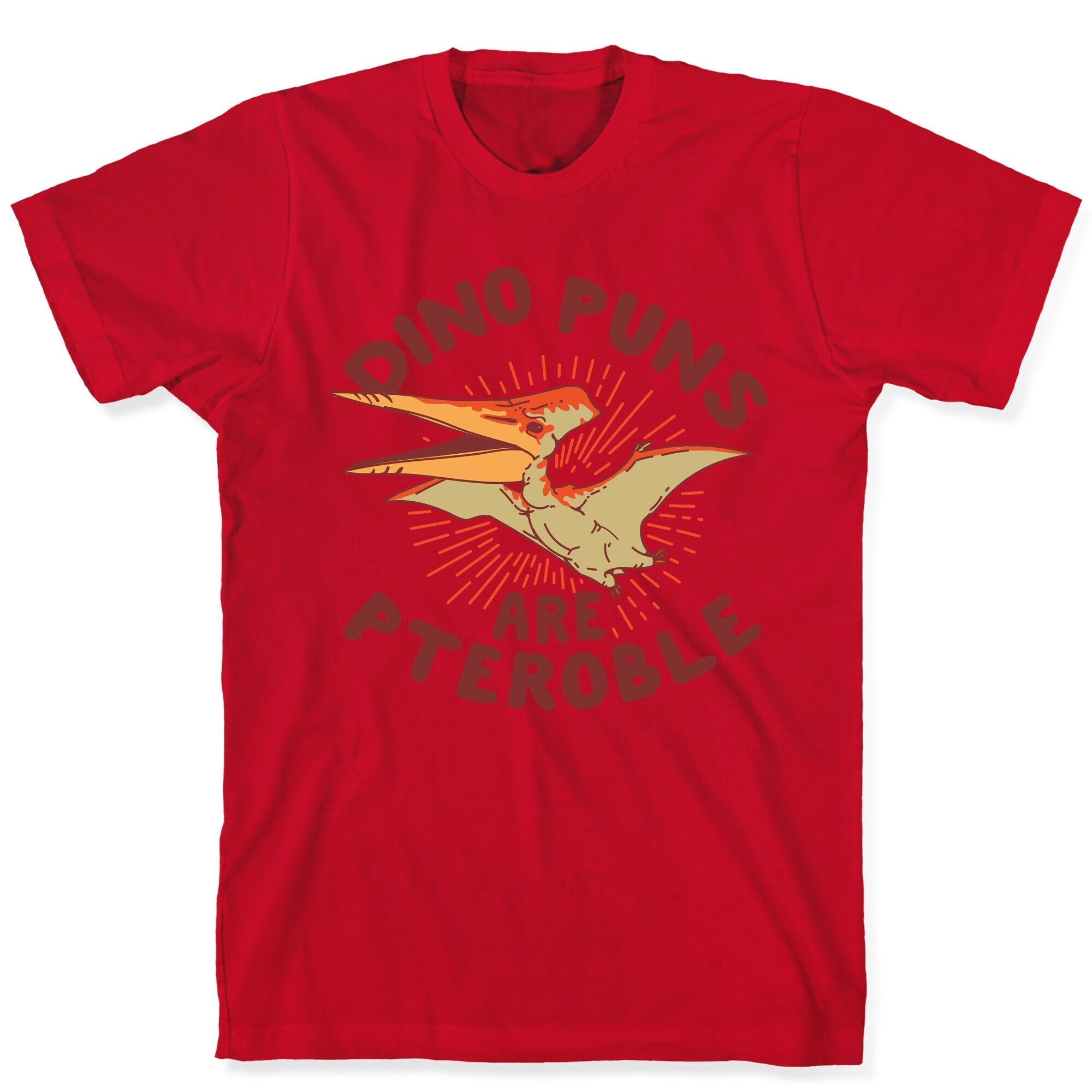 Dino Puns Are Pteroble T-Shirt Hoodie, Sweatshirt | PureTeeCo.com (Image 5)