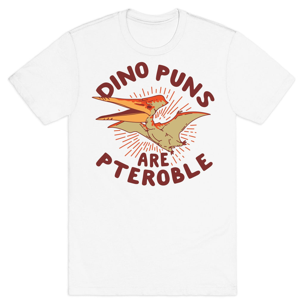 Dino Puns Are Pteroble T-Shirt Hoodie, Sweatshirt | PureTeeCo.com (Image 2)