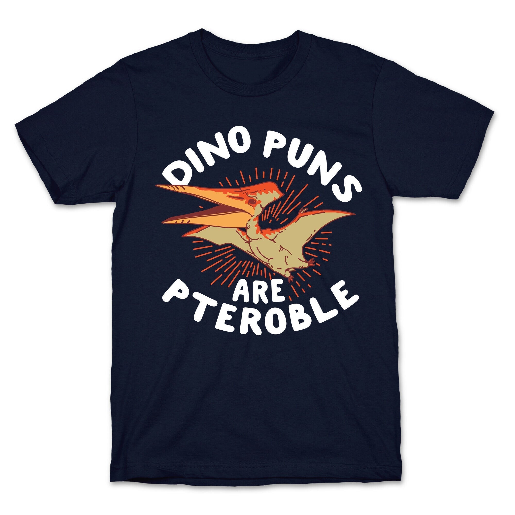 Dino Puns Are Pteroble T-Shirt Style001 Hoodie, Sweatshirt | PureTeeCo.com (Image 4)
