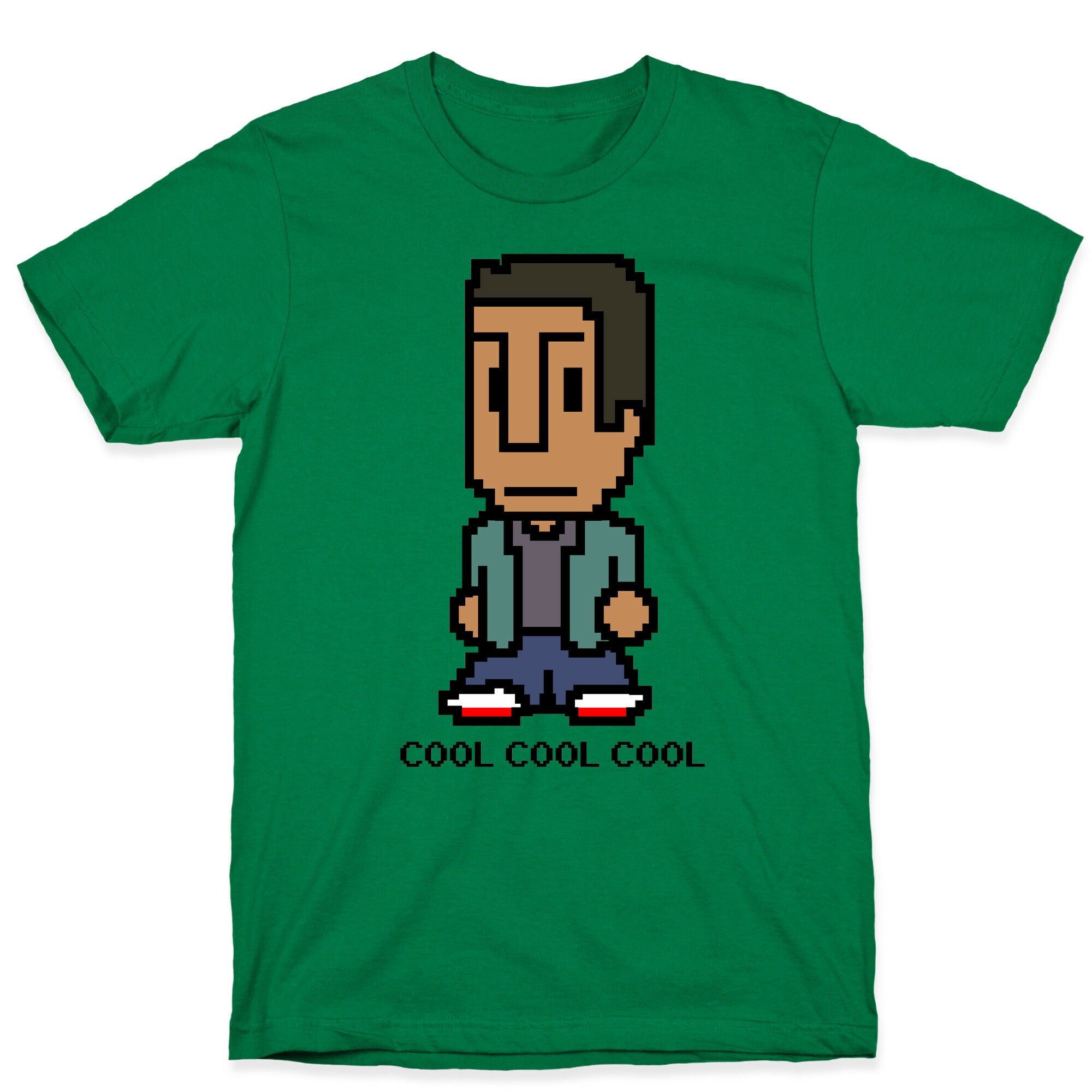 8-bit Abed T-Shirt Hoodie, Sweatshirt | PureTeeCo.com (Image 4)