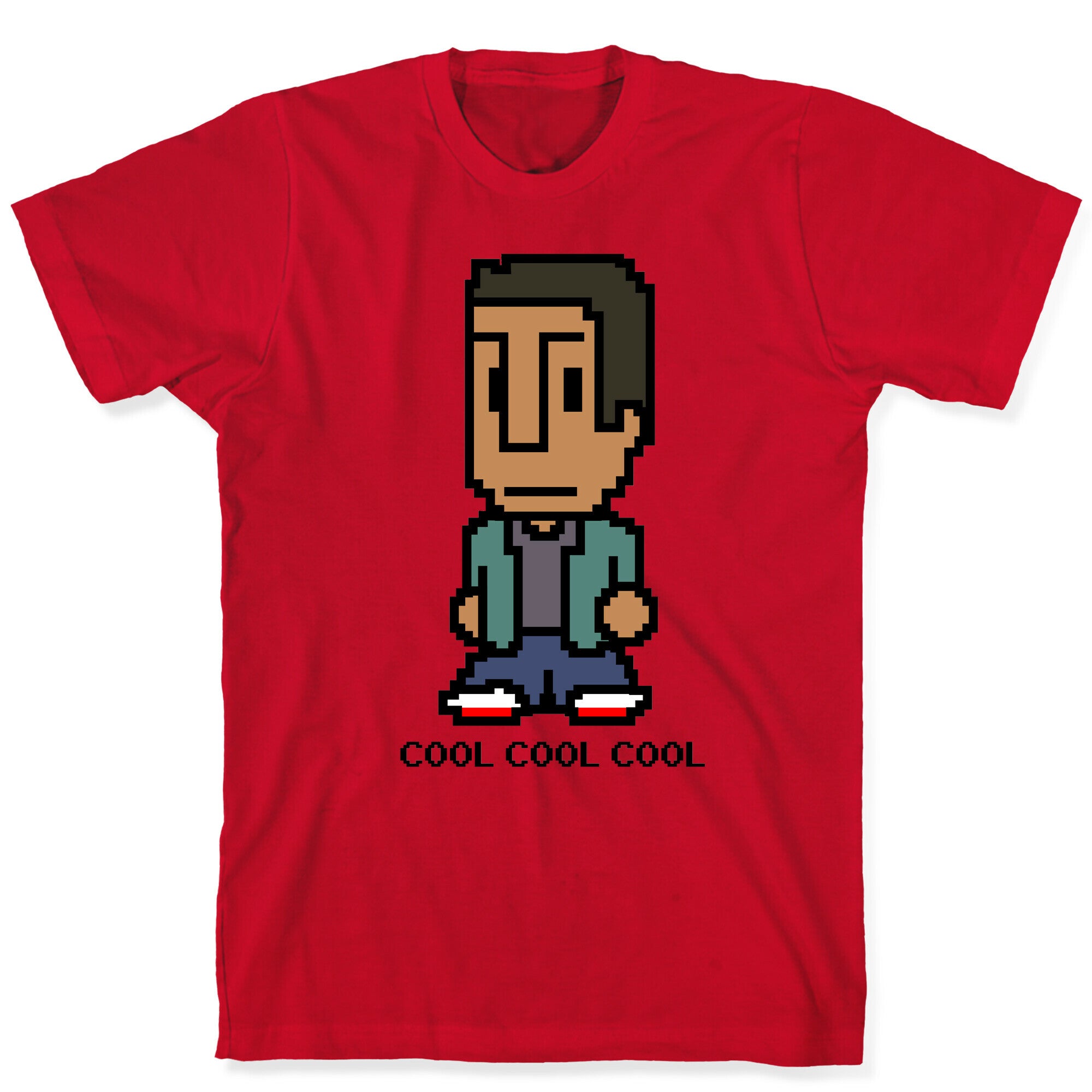 8-bit Abed T-Shirt Hoodie, Sweatshirt | PureTeeCo.com (Image 5)