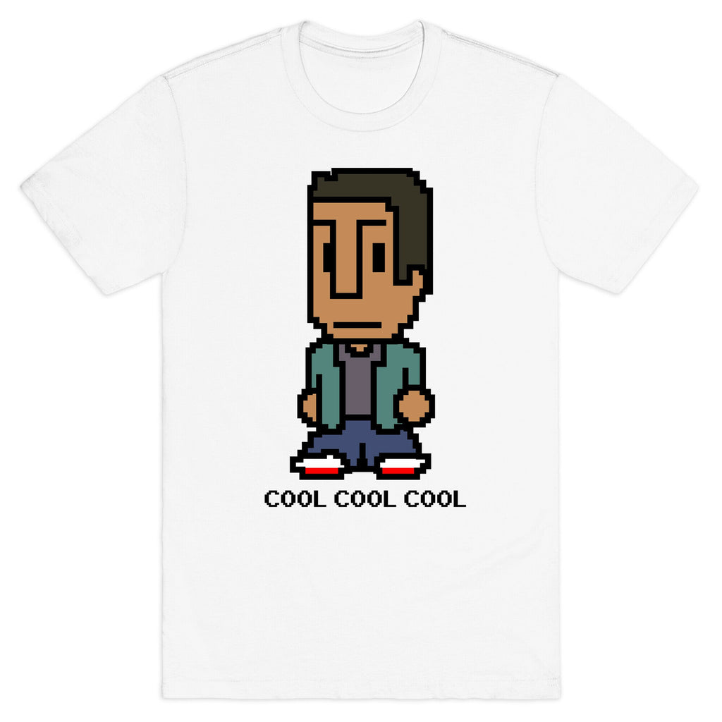 8-bit Abed T-Shirt Hoodie, Sweatshirt | PureTeeCo.com (Image 2)