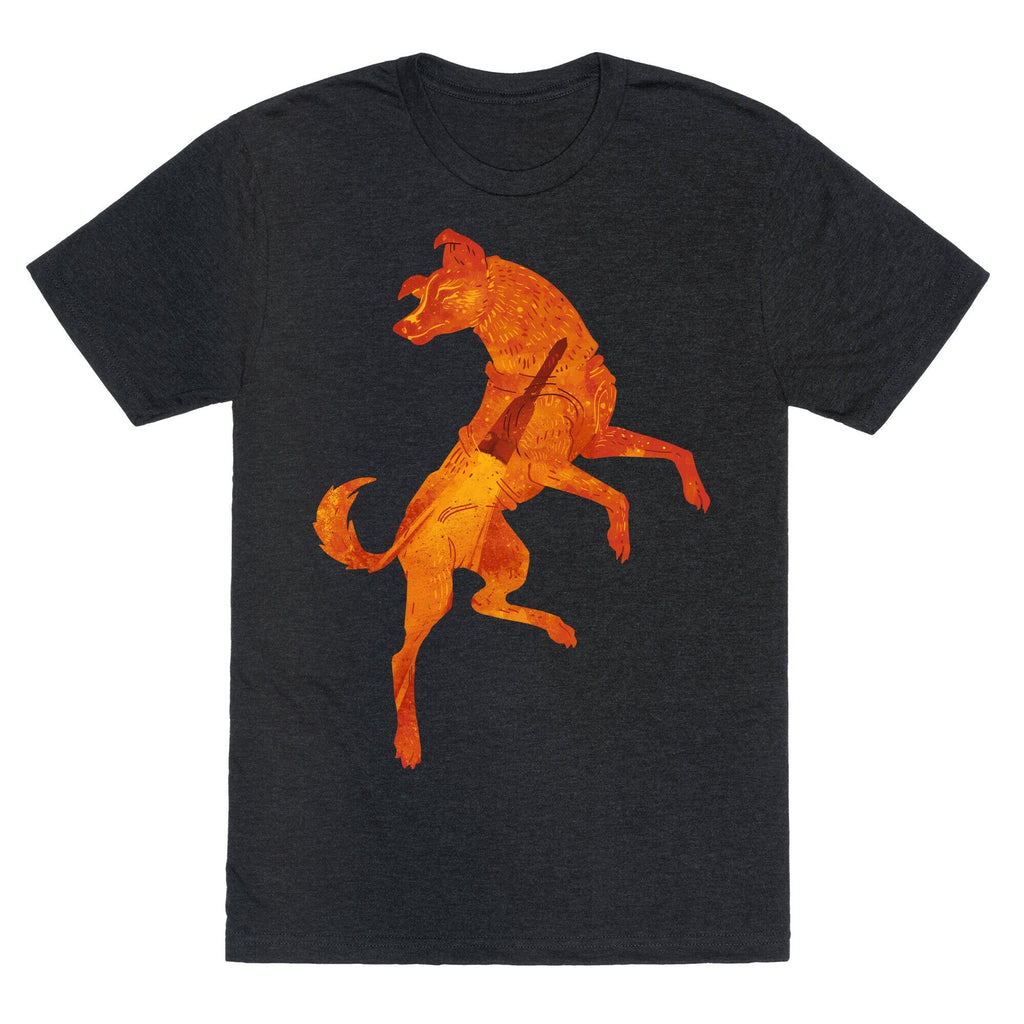 Astronaut Dog Laika Unisex Triblend Tee Hoodie, Sweatshirt | PureTeeCo.com (Image 1)