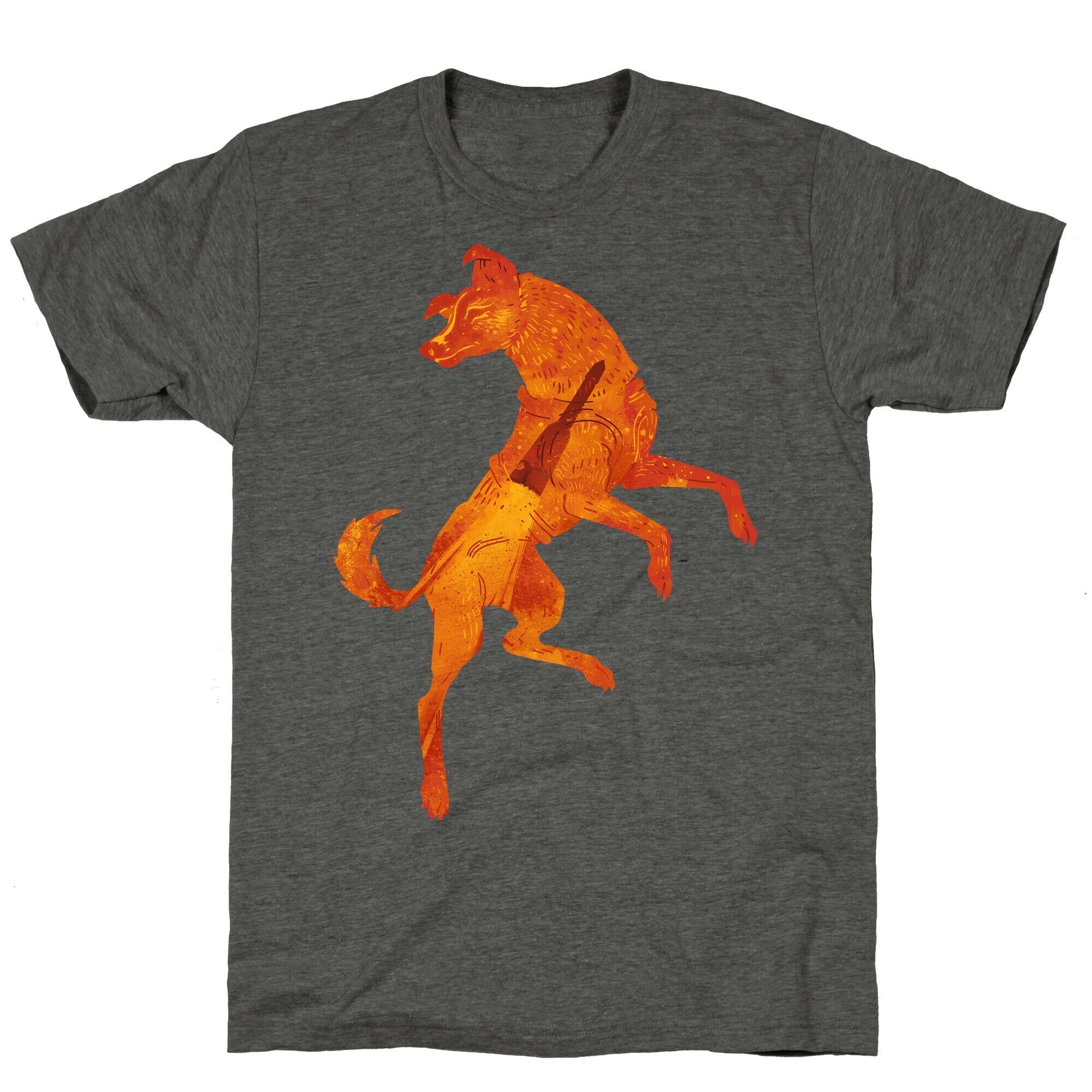 Astronaut Dog Laika Unisex Triblend Tee Hoodie, Sweatshirt | PureTeeCo.com (Image 3)