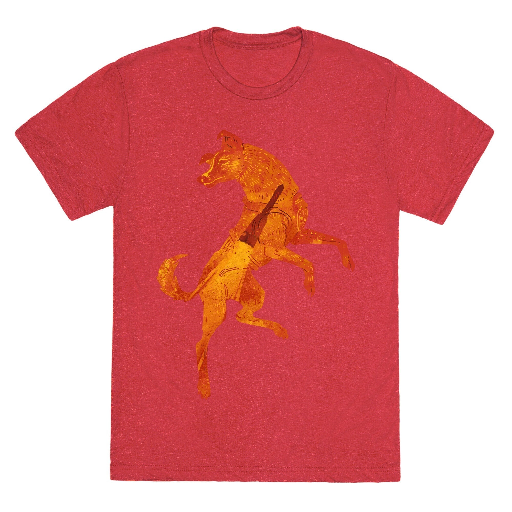 Astronaut Dog Laika Unisex Triblend Tee Hoodie, Sweatshirt | PureTeeCo.com (Image 4)