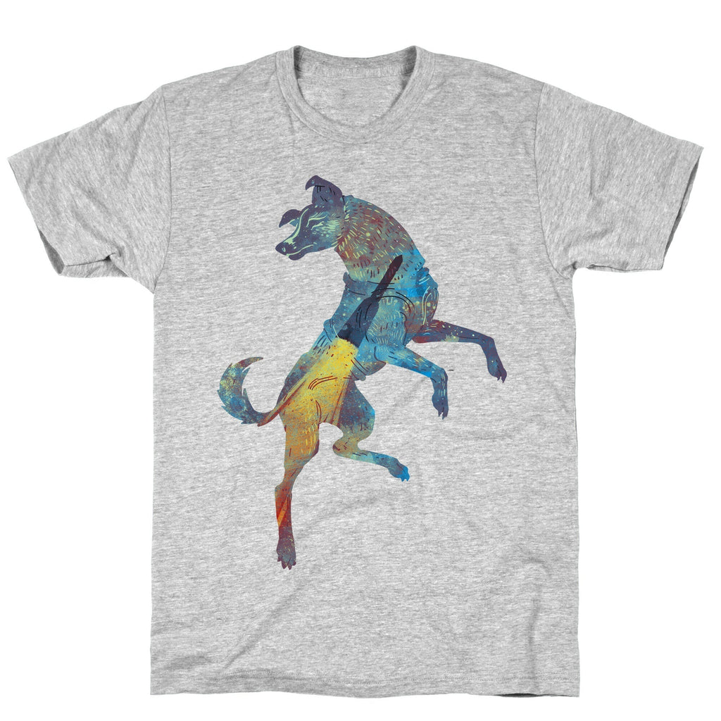 Astronaut Dog Laika T-Shirt Hoodie, Sweatshirt | PureTeeCo.com (Image 2)