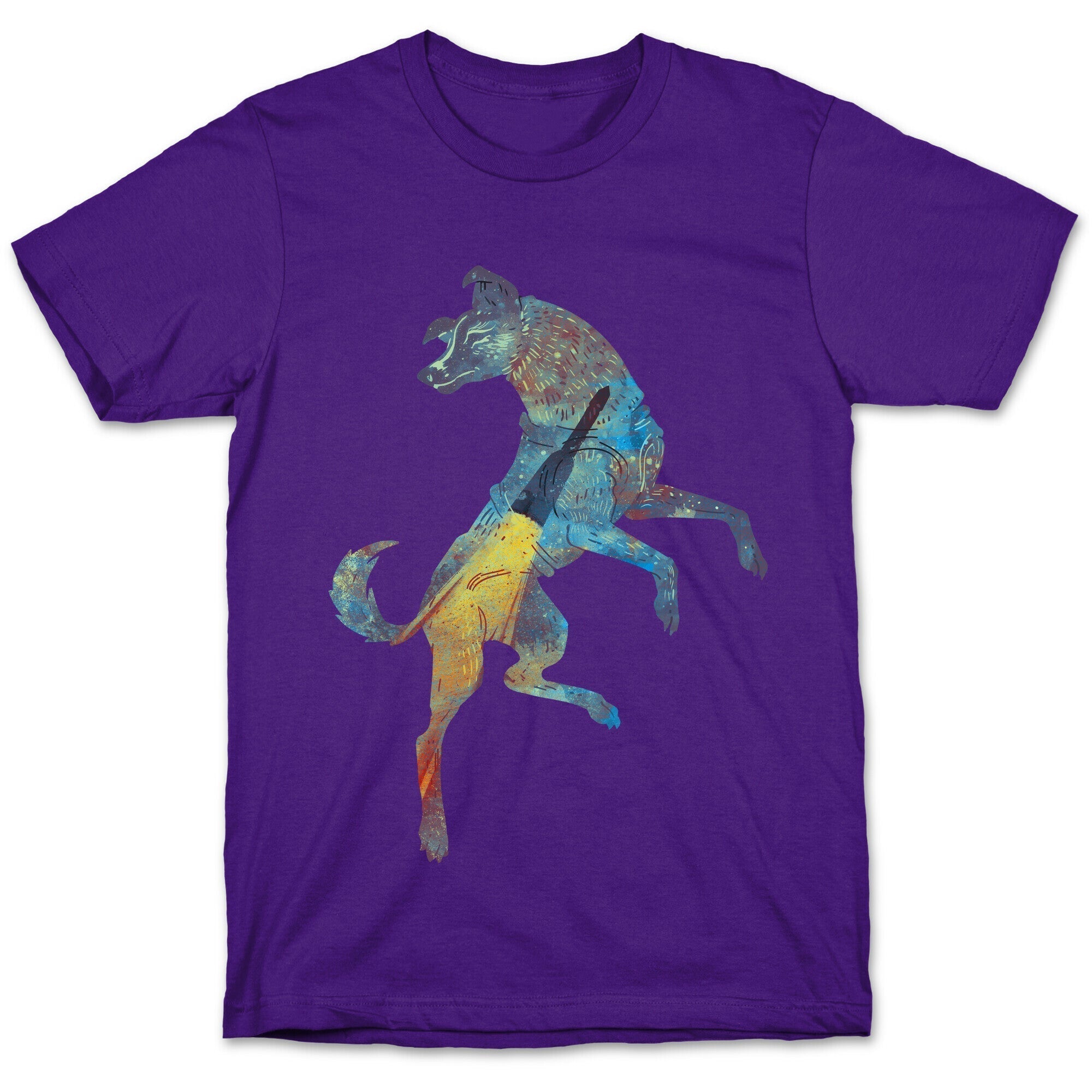 Astronaut Dog Laika T-Shirt Hoodie, Sweatshirt | PureTeeCo.com (Image 5)