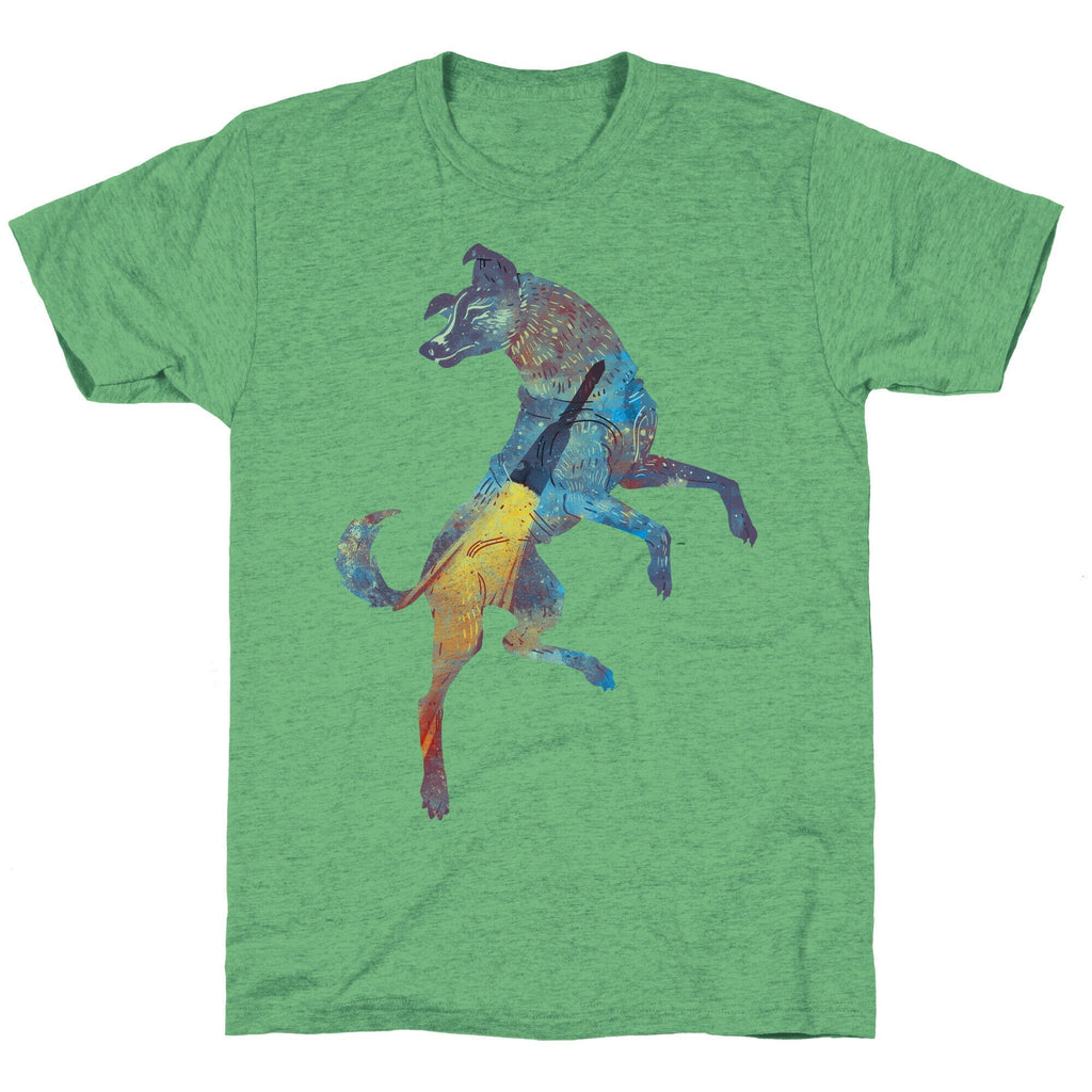 Astronaut Dog Laika Unisex Triblend Tee Style001 Hoodie, Sweatshirt | PureTeeCo.com (Image 2)