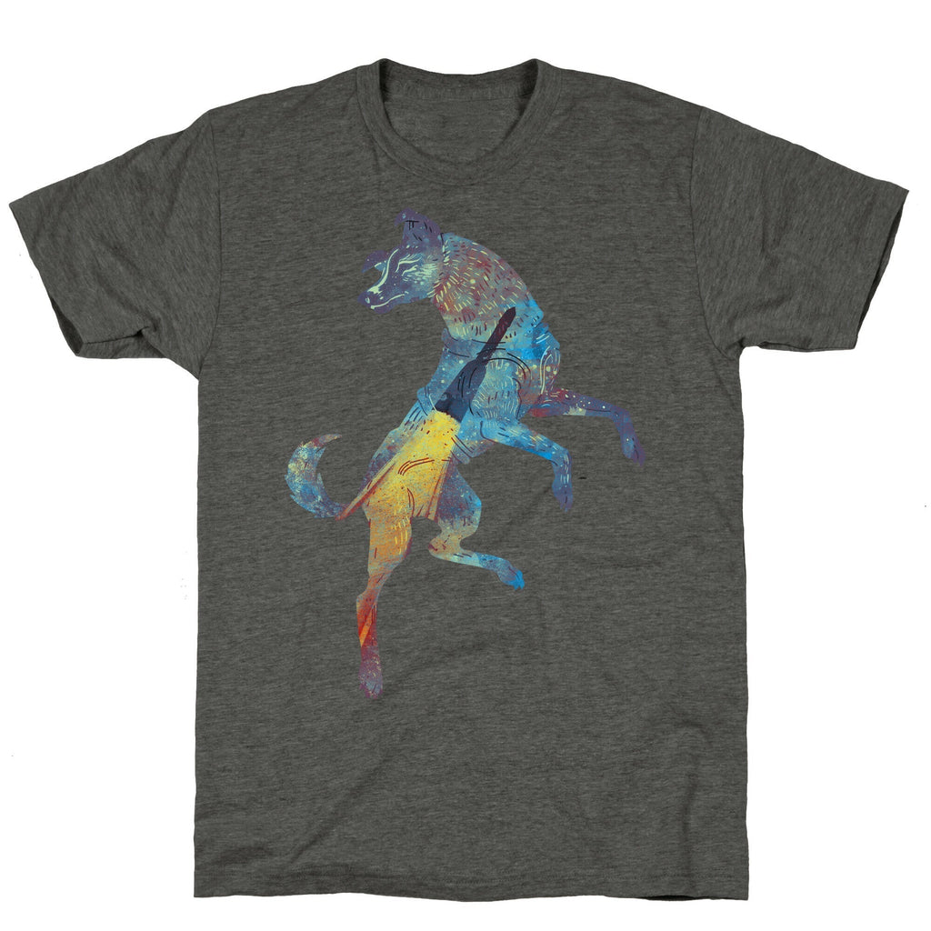 Astronaut Dog Laika Unisex Triblend Tee Style001 Hoodie, Sweatshirt | PureTeeCo.com (Image 3)