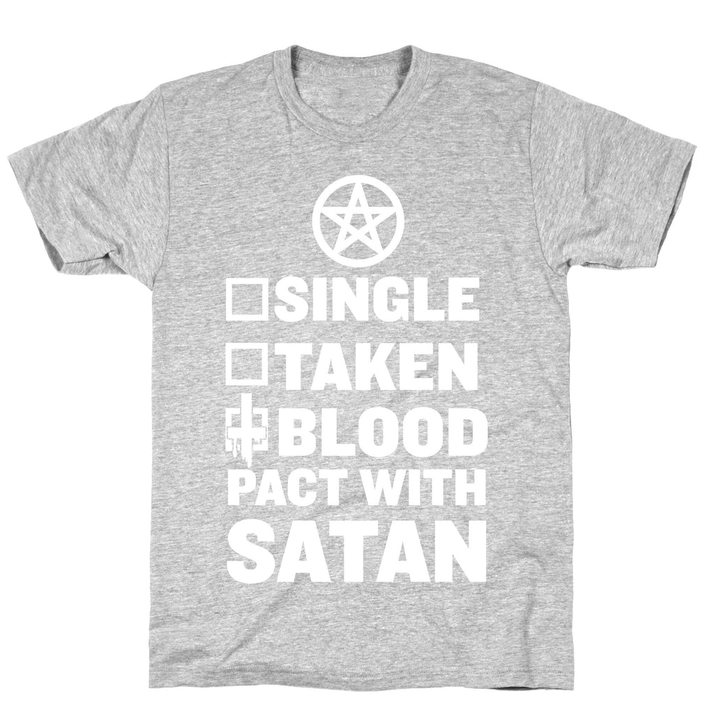 Blood Pact With Satan T-Shirt Hoodie, Sweatshirt | PureTeeCo.com (Image 2)
