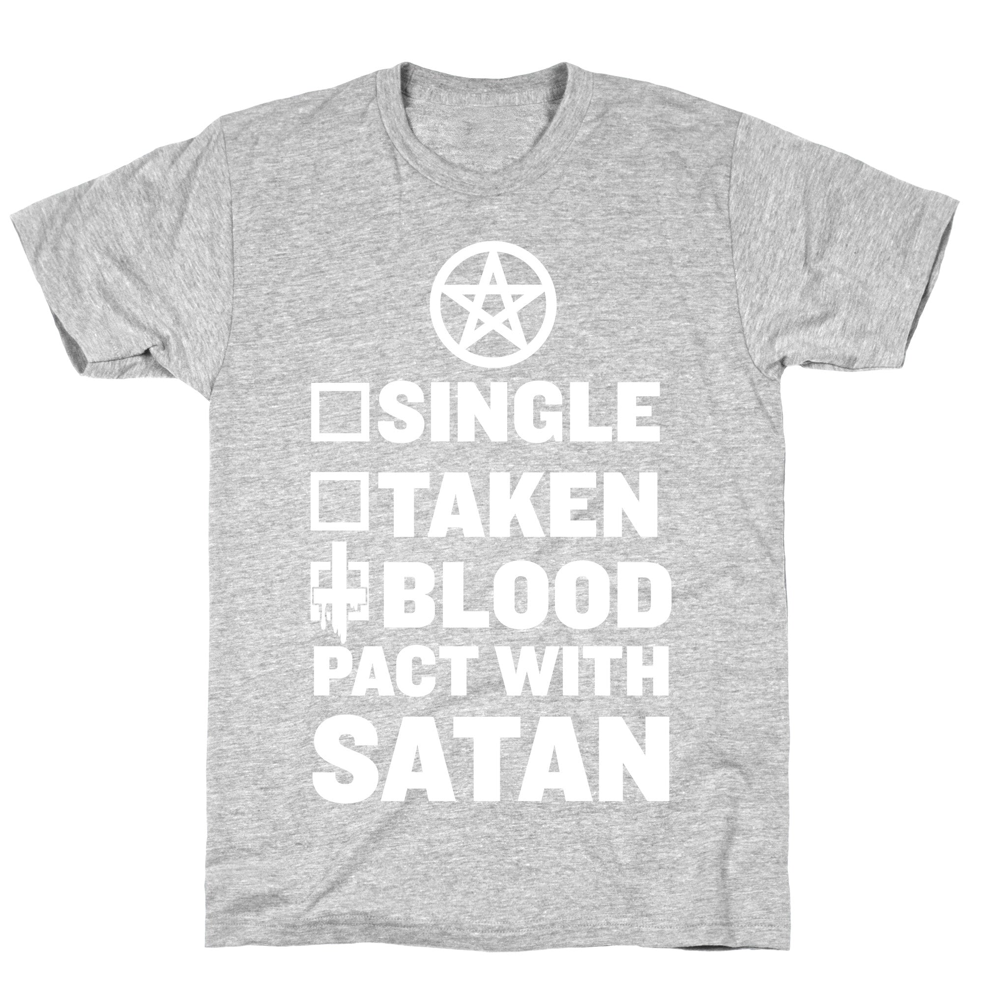 Blood Pact With Satan T-Shirt Hoodie, Sweatshirt | PureTeeCo.com (Image 2)