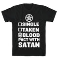 Blood Pact With Satan T-Shirt Hoodie, Sweatshirt | PureTeeCo.com (Image 1)