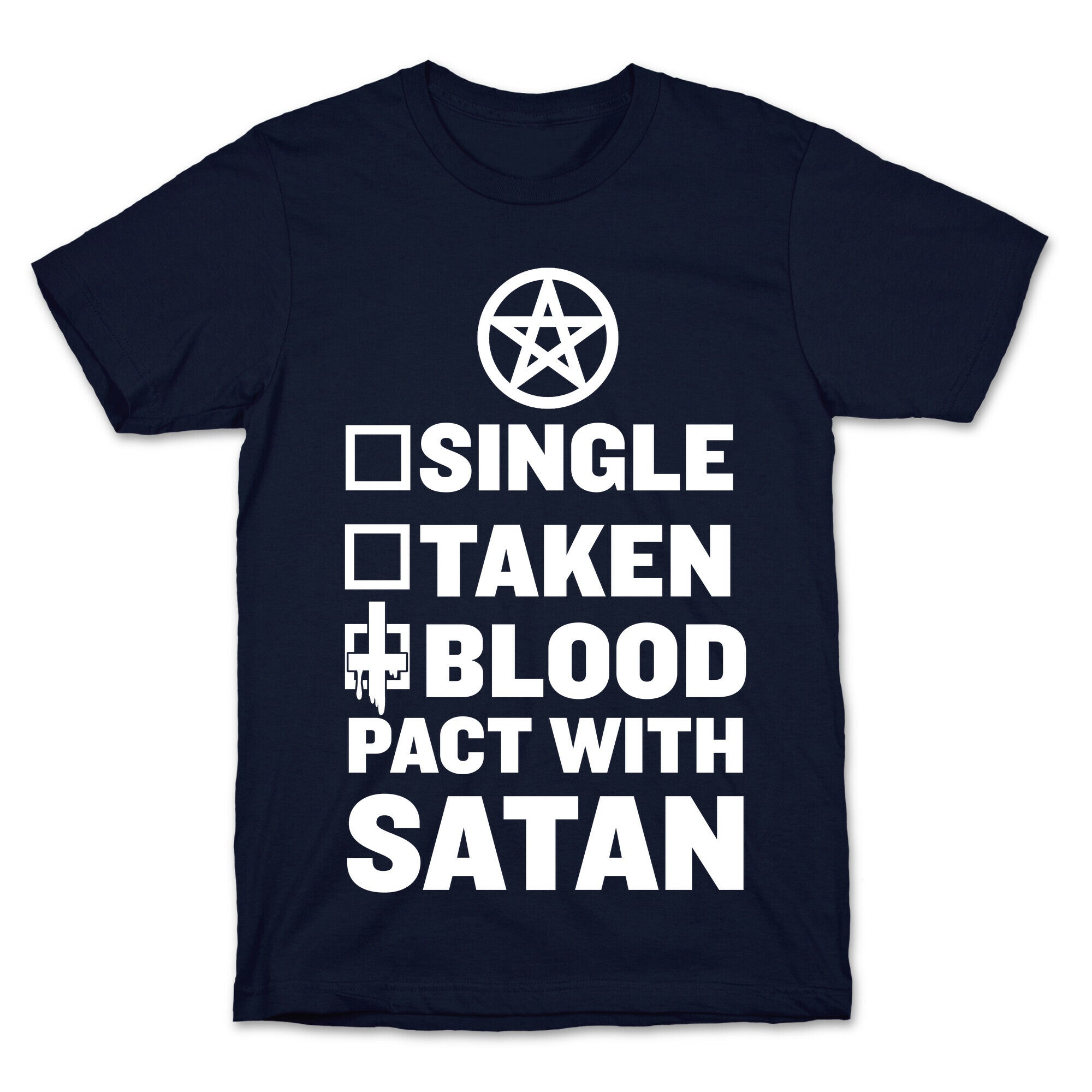 Blood Pact With Satan T-Shirt Hoodie, Sweatshirt | PureTeeCo.com (Image 4)