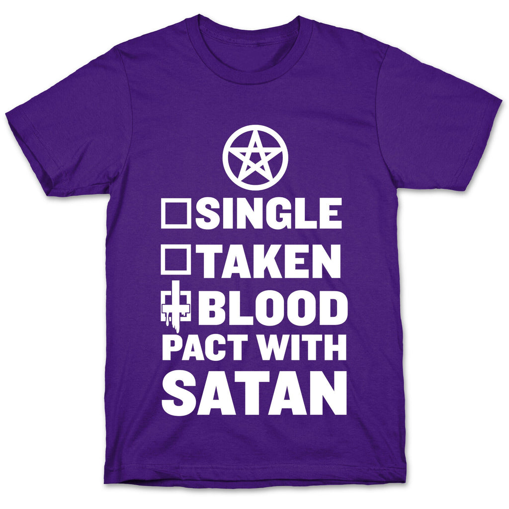 Blood Pact With Satan T-Shirt Hoodie, Sweatshirt | PureTeeCo.com (Image 5)