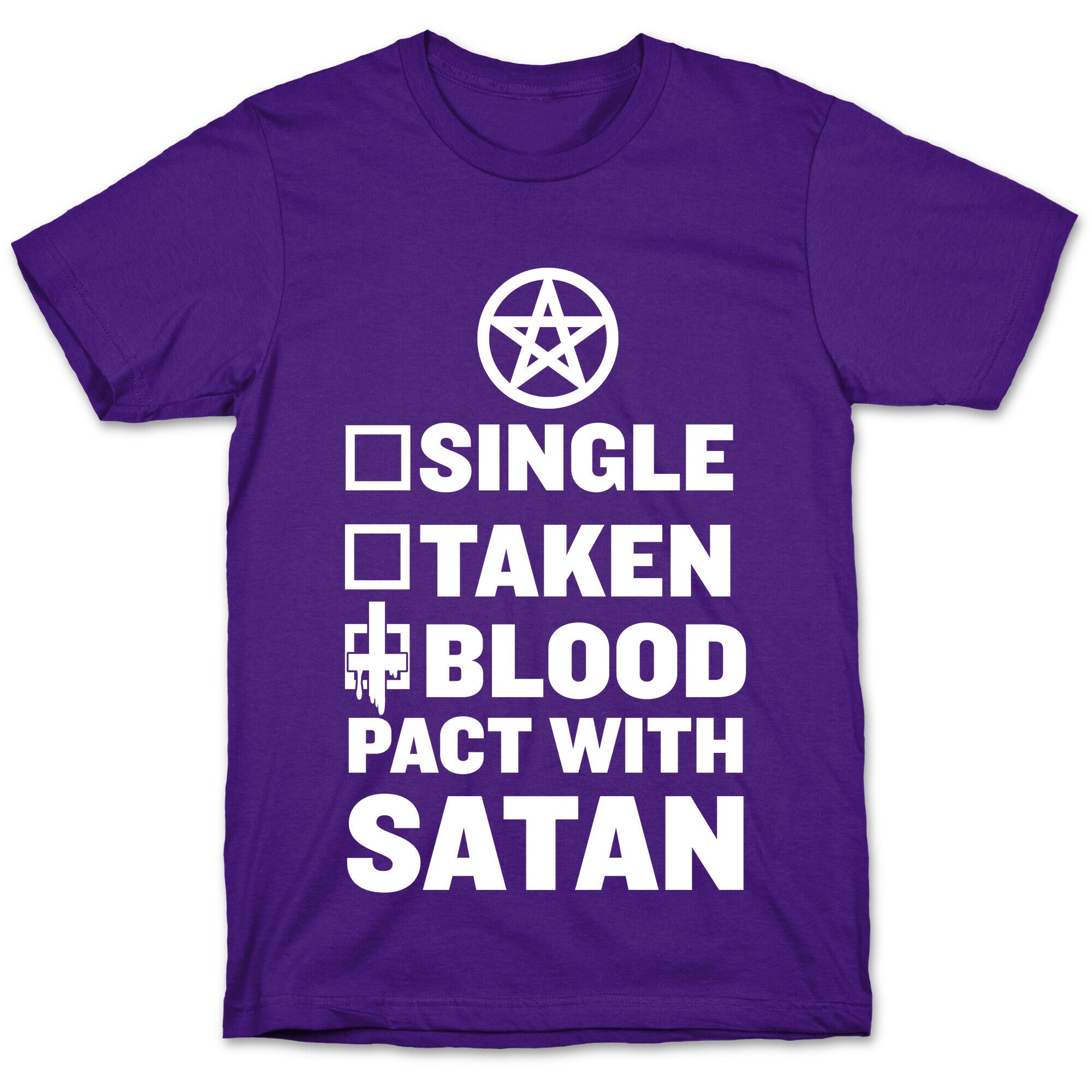Blood Pact With Satan T-Shirt Hoodie, Sweatshirt | PureTeeCo.com (Image 5)