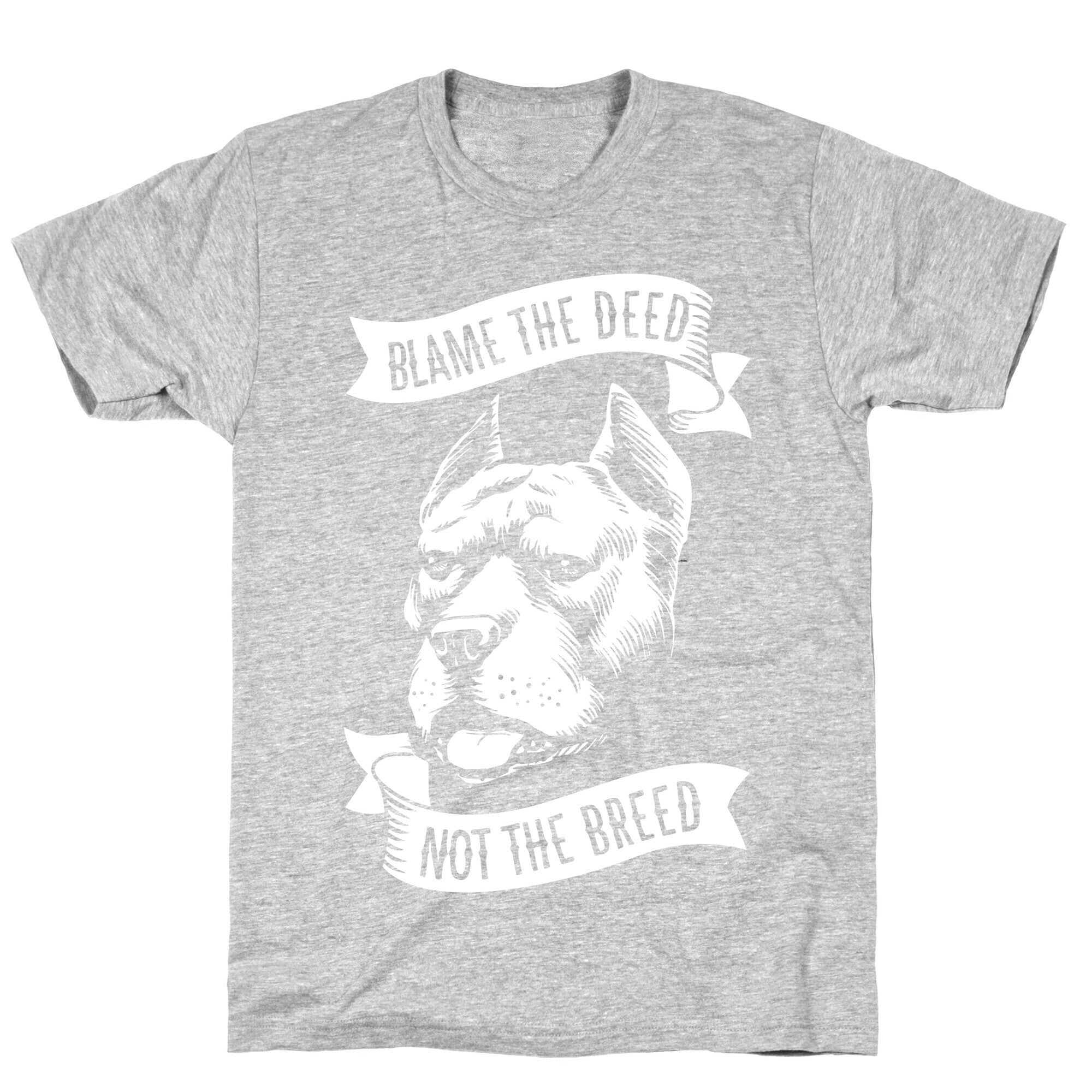 Blame the Deed, Not the Breed T-Shirt Hoodie, Sweatshirt | PureTeeCo.com (Image 2)