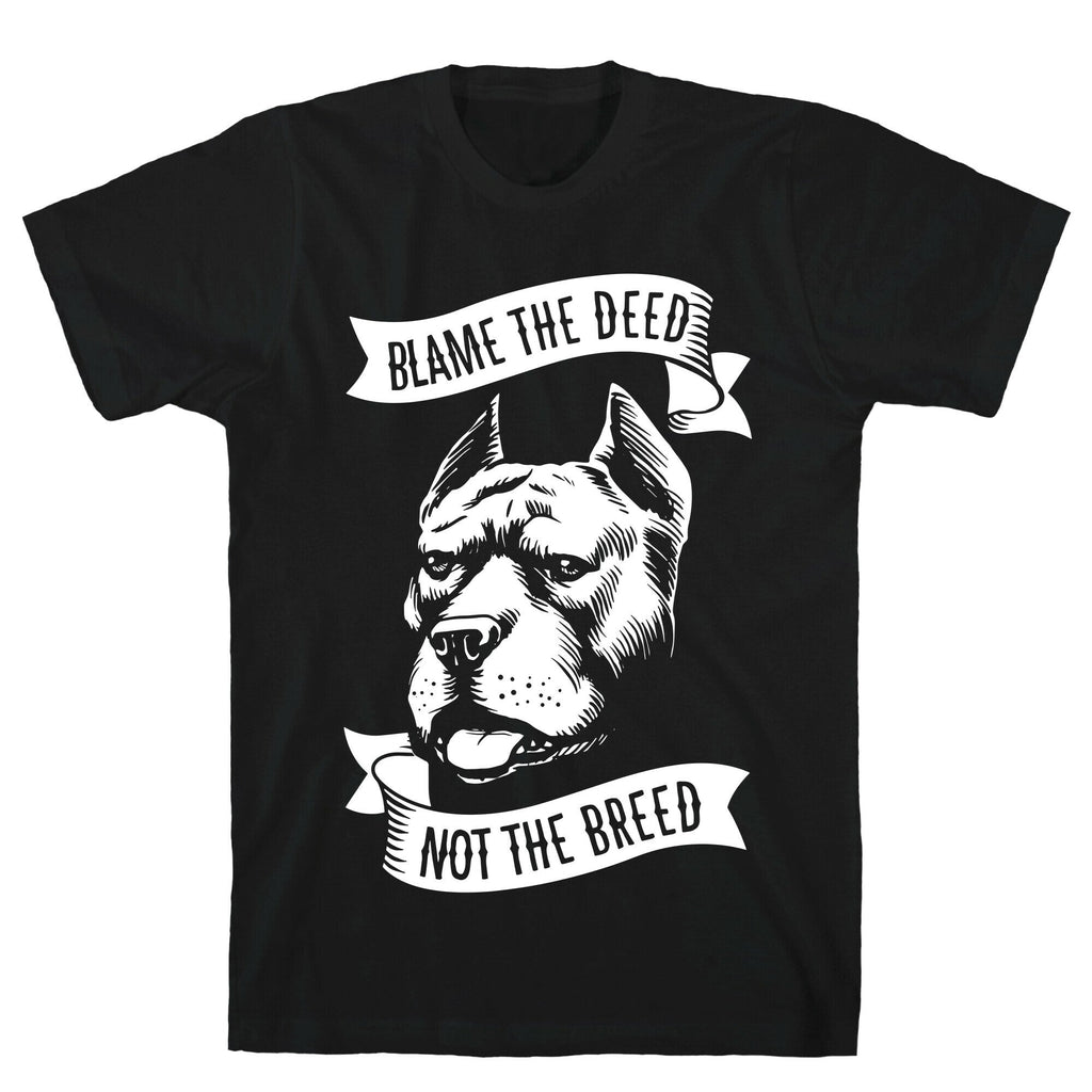 Blame the Deed, Not the Breed T-Shirt Hoodie, Sweatshirt | PureTeeCo.com (Image 1)
