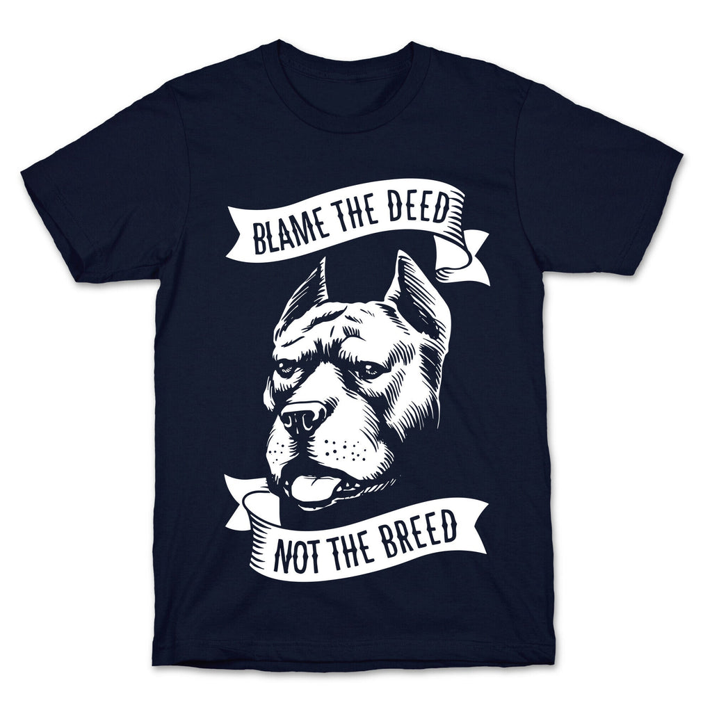 Blame the Deed, Not the Breed T-Shirt Hoodie, Sweatshirt | PureTeeCo.com (Image 4)