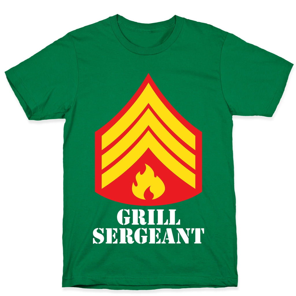 Grill Sergeant T-Shirt Hoodie, Sweatshirt | PureTeeCo.com (Image 3)