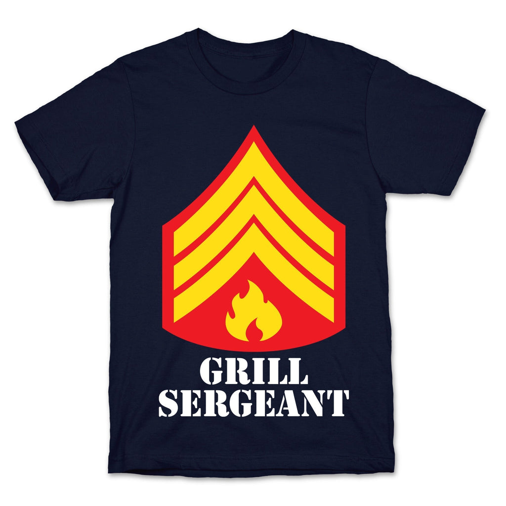 Grill Sergeant T-Shirt Hoodie, Sweatshirt | PureTeeCo.com (Image 4)