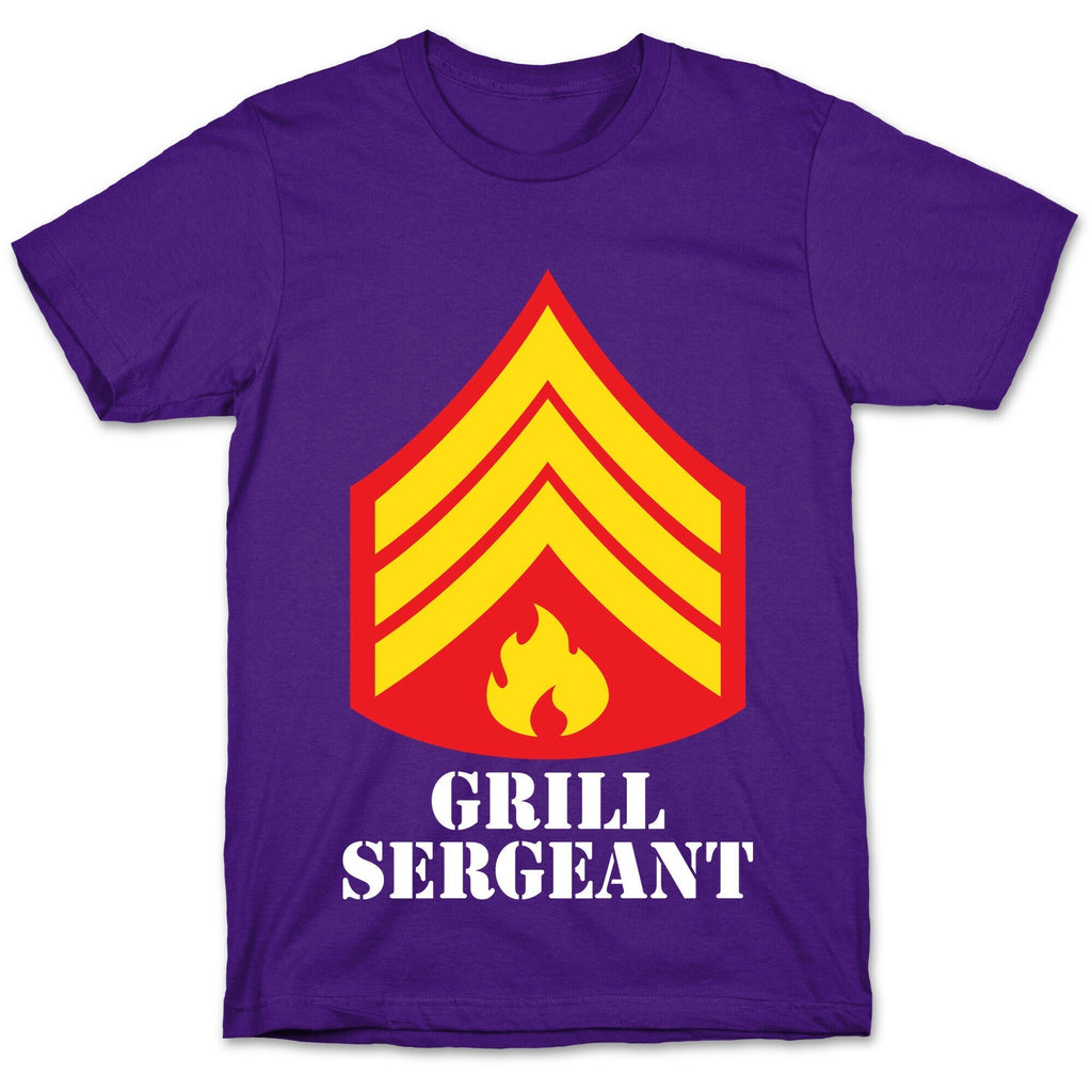 Grill Sergeant T-Shirt Hoodie, Sweatshirt | PureTeeCo.com (Image 5)