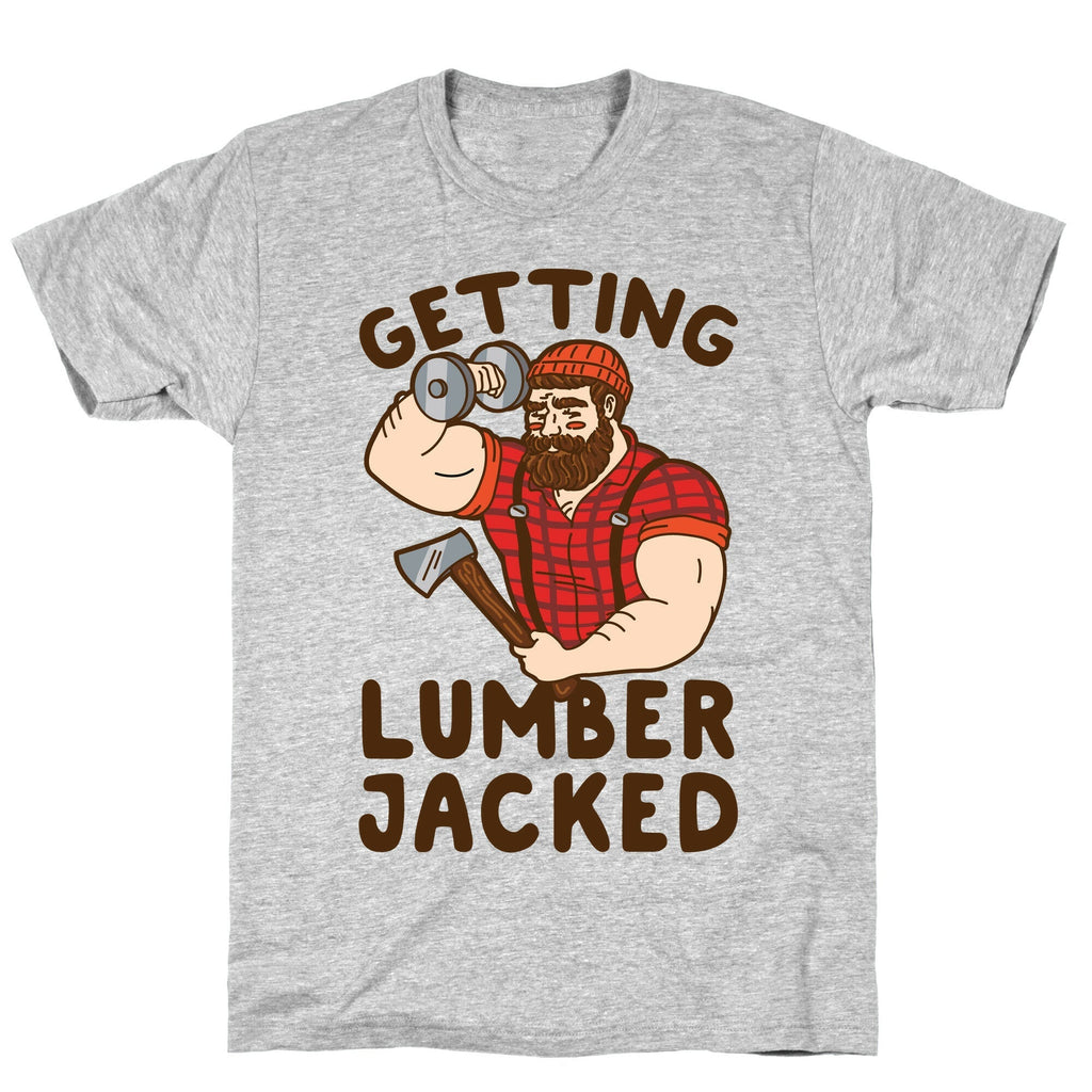 Getting Lumberjacked T-Shirt Hoodie, Sweatshirt | PureTeeCo.com (Image 3)
