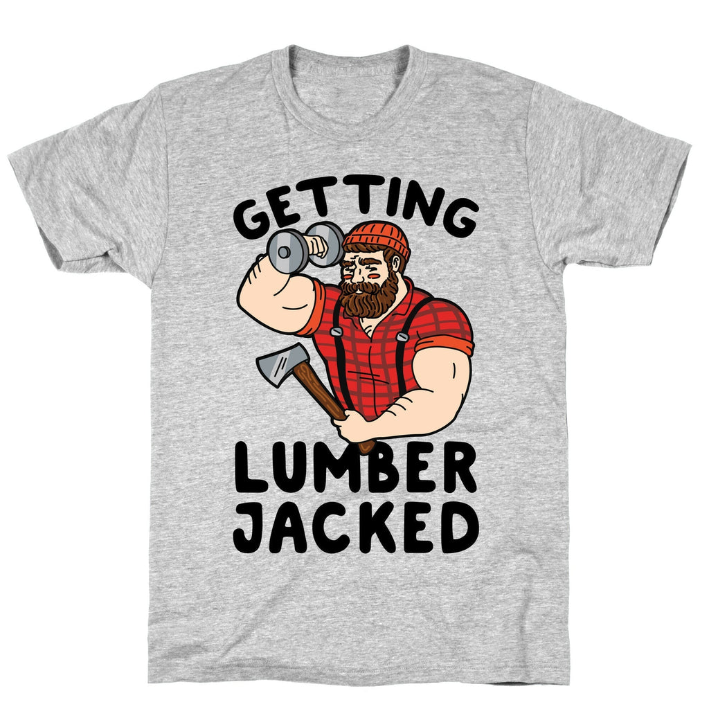 Getting Lumberjacked T-Shirt Style001 Hoodie, Sweatshirt | PureTeeCo.com (Image 3)
