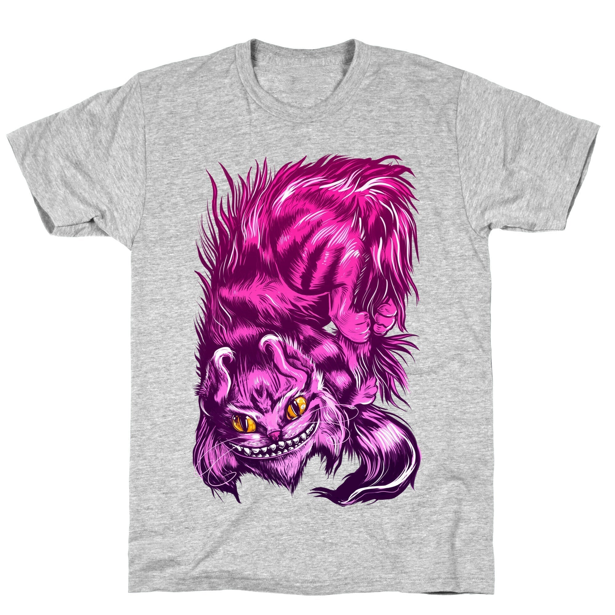 Cheshire Cat T-Shirt Hoodie, Sweatshirt | PureTeeCo.com (Image 2)