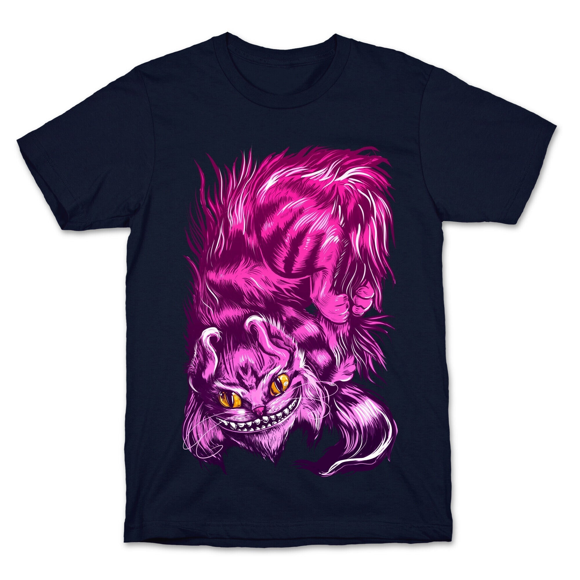 Cheshire Cat T-Shirt Hoodie, Sweatshirt | PureTeeCo.com (Image 4)