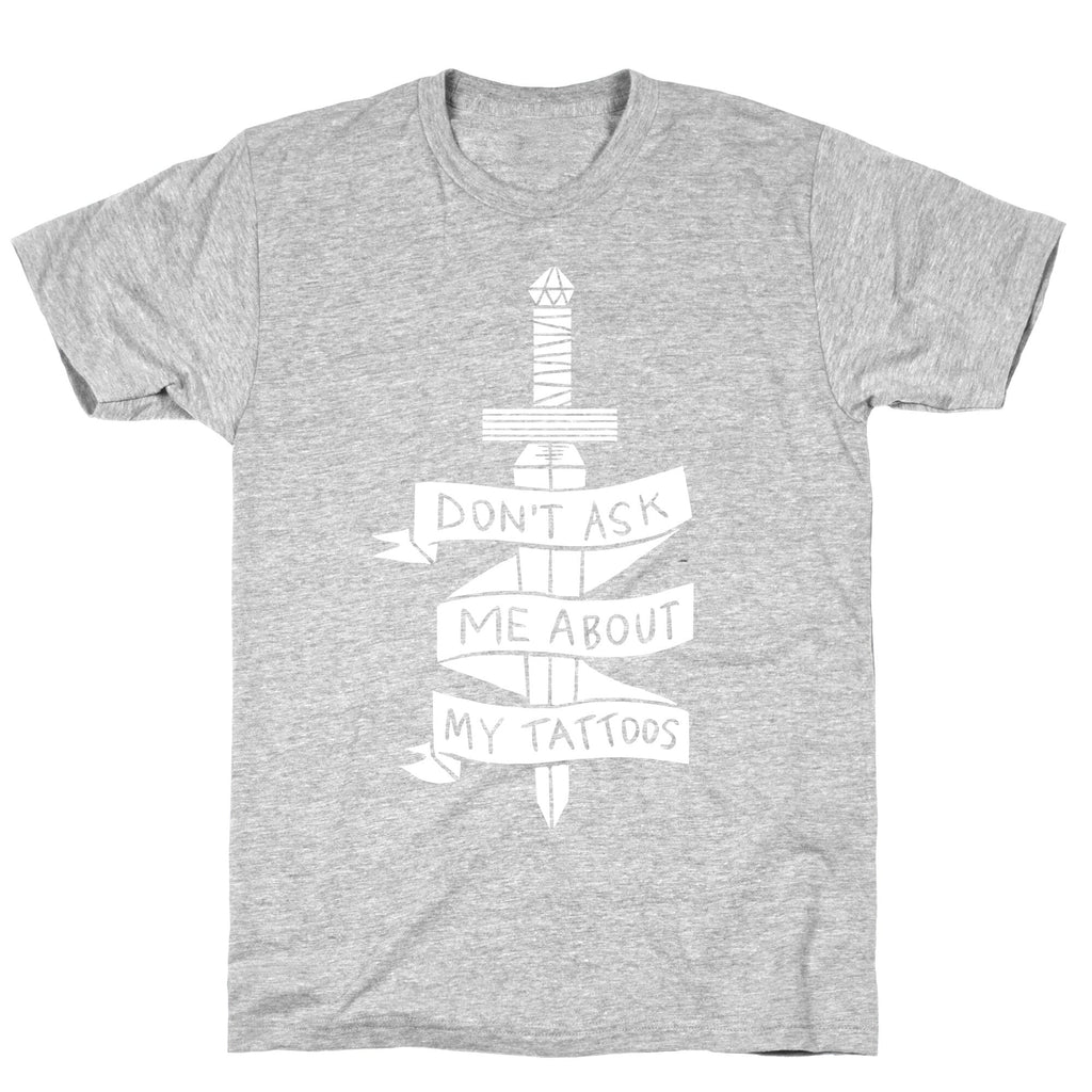 Don't Ask Me About My Tattoos T-Shirt Hoodie, Sweatshirt | PureTeeCo.com (Image 2)