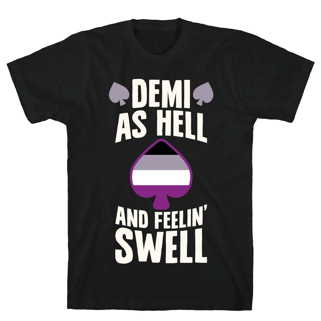 Demi As Hell And Feelin' Swell T-Shirt Hoodie, Sweatshirt | PureTeeCo.com (Image 1)