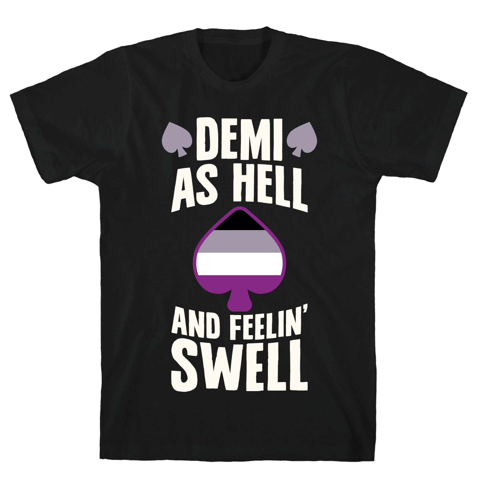 Demi As Hell And Feelin' Swell T-Shirt Hoodie, Sweatshirt | PureTeeCo.com (Image 1)