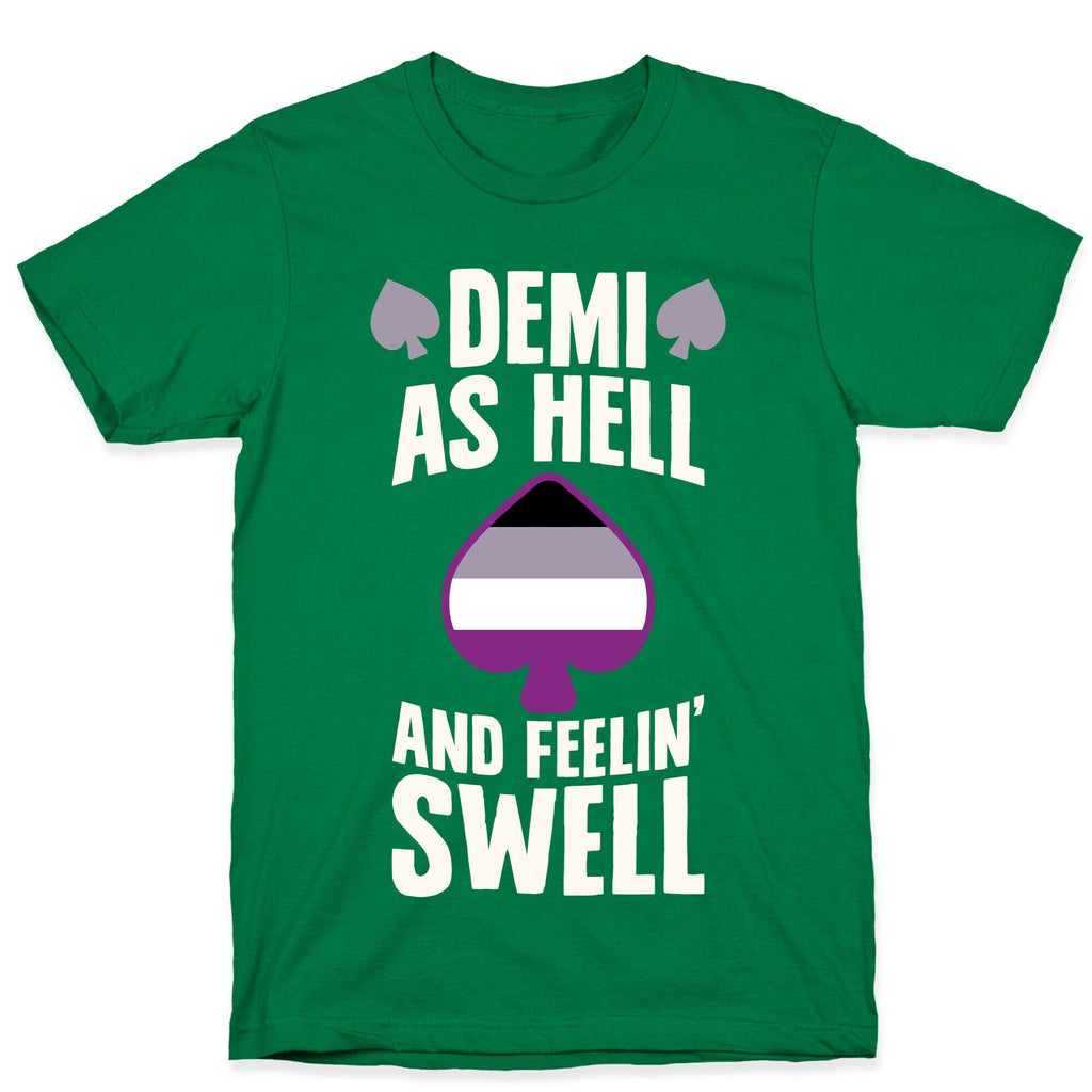 Demi As Hell And Feelin' Swell T-Shirt Hoodie, Sweatshirt | PureTeeCo.com (Image 3)