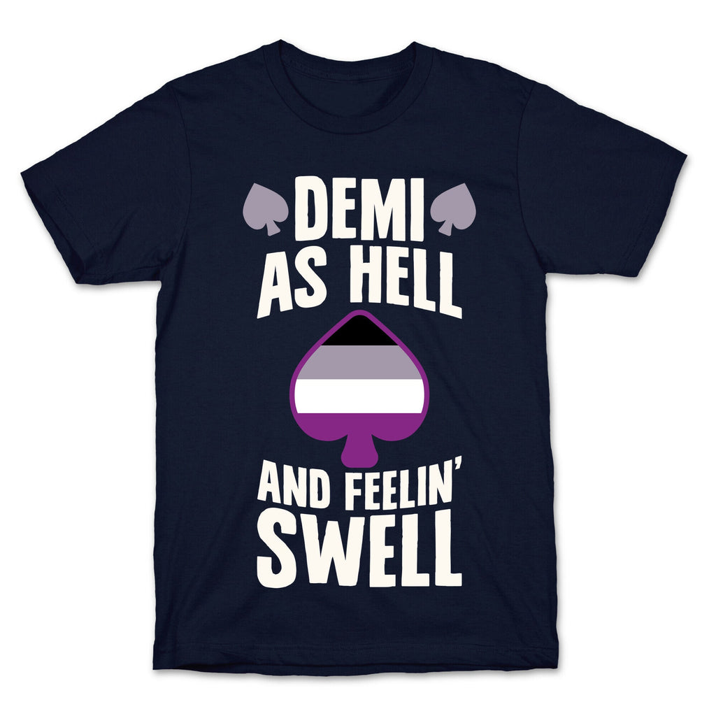 Demi As Hell And Feelin' Swell T-Shirt Hoodie, Sweatshirt | PureTeeCo.com (Image 4)