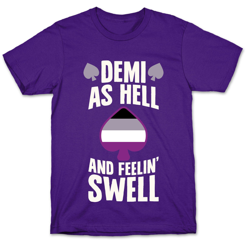 Demi As Hell And Feelin' Swell T-Shirt Hoodie, Sweatshirt | PureTeeCo.com (Image 5)
