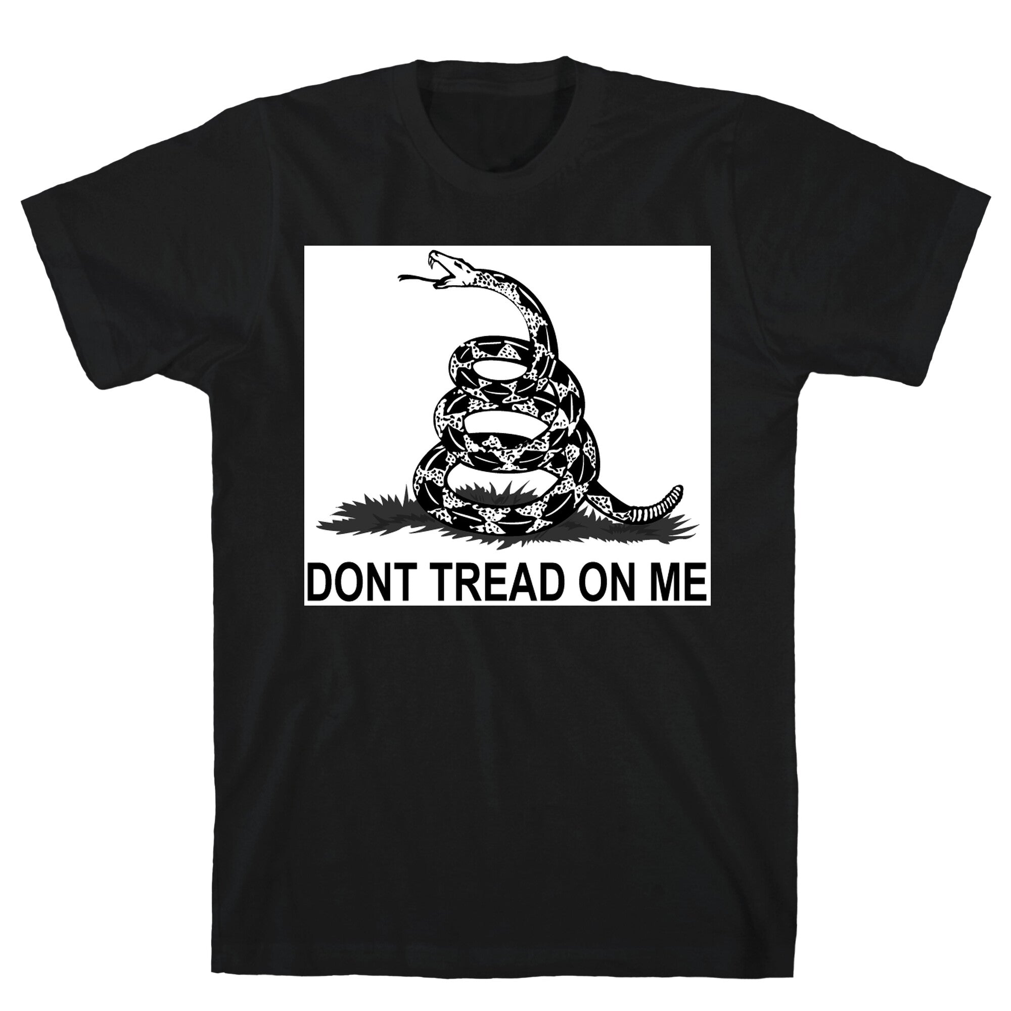 Gadsden Flag T-Shirt Hoodie, Sweatshirt | PureTeeCo.com (Image 1)