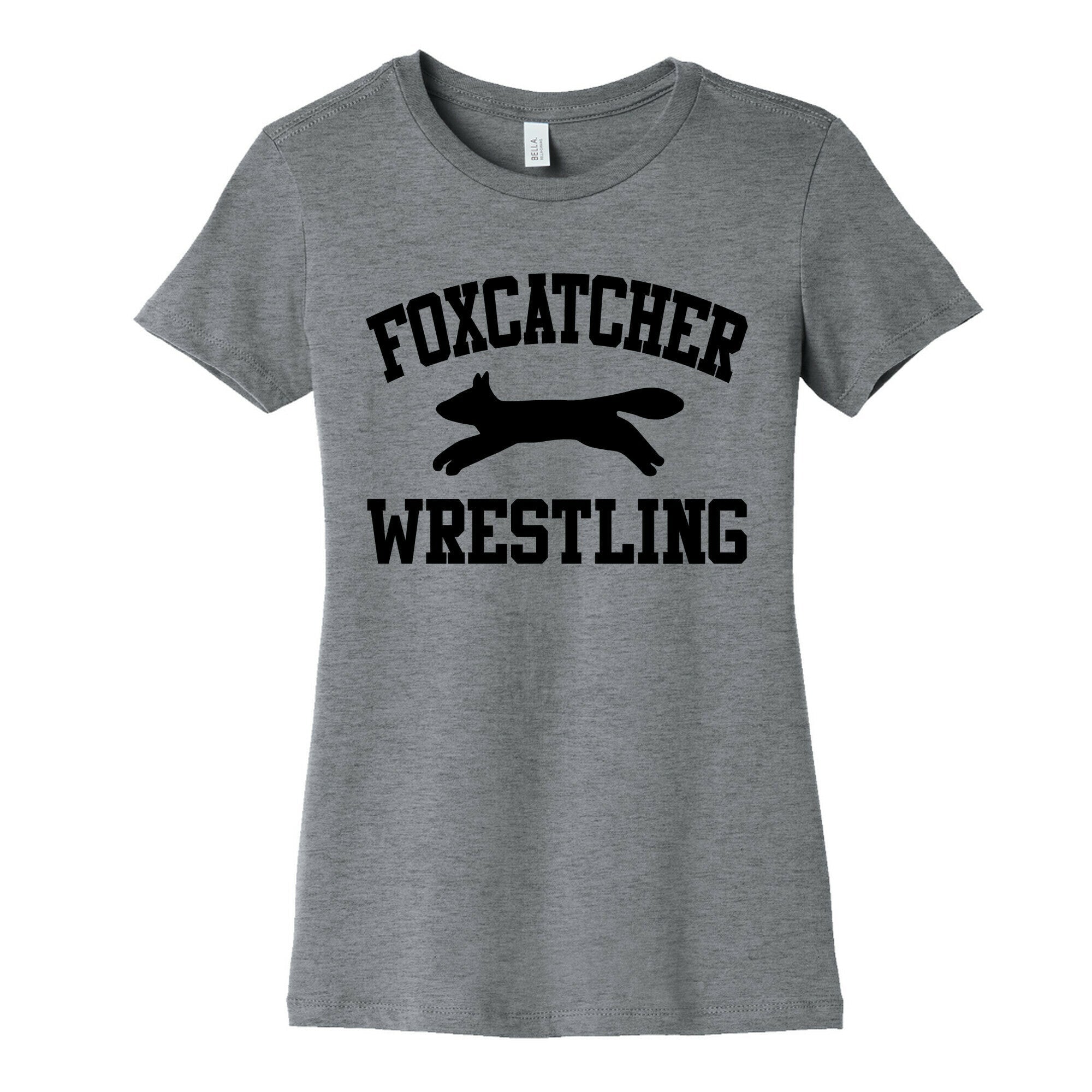 Foxcatcher Wrestling Women's Cotton Tee Hoodie, Sweatshirt | PureTeeCo.com (Image 2)