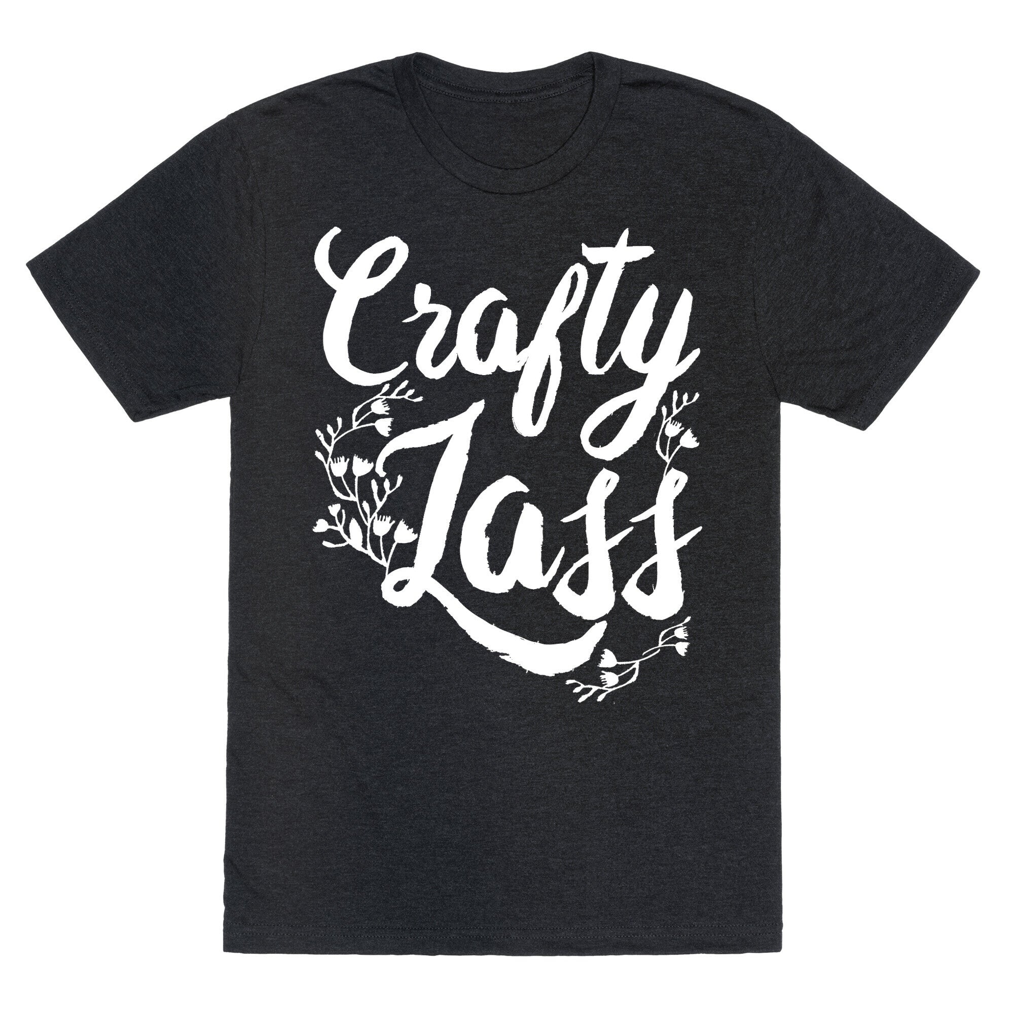 Crafty Lass Unisex Triblend Tee Hoodie, Sweatshirt | PureTeeCo.com (Image 1)
