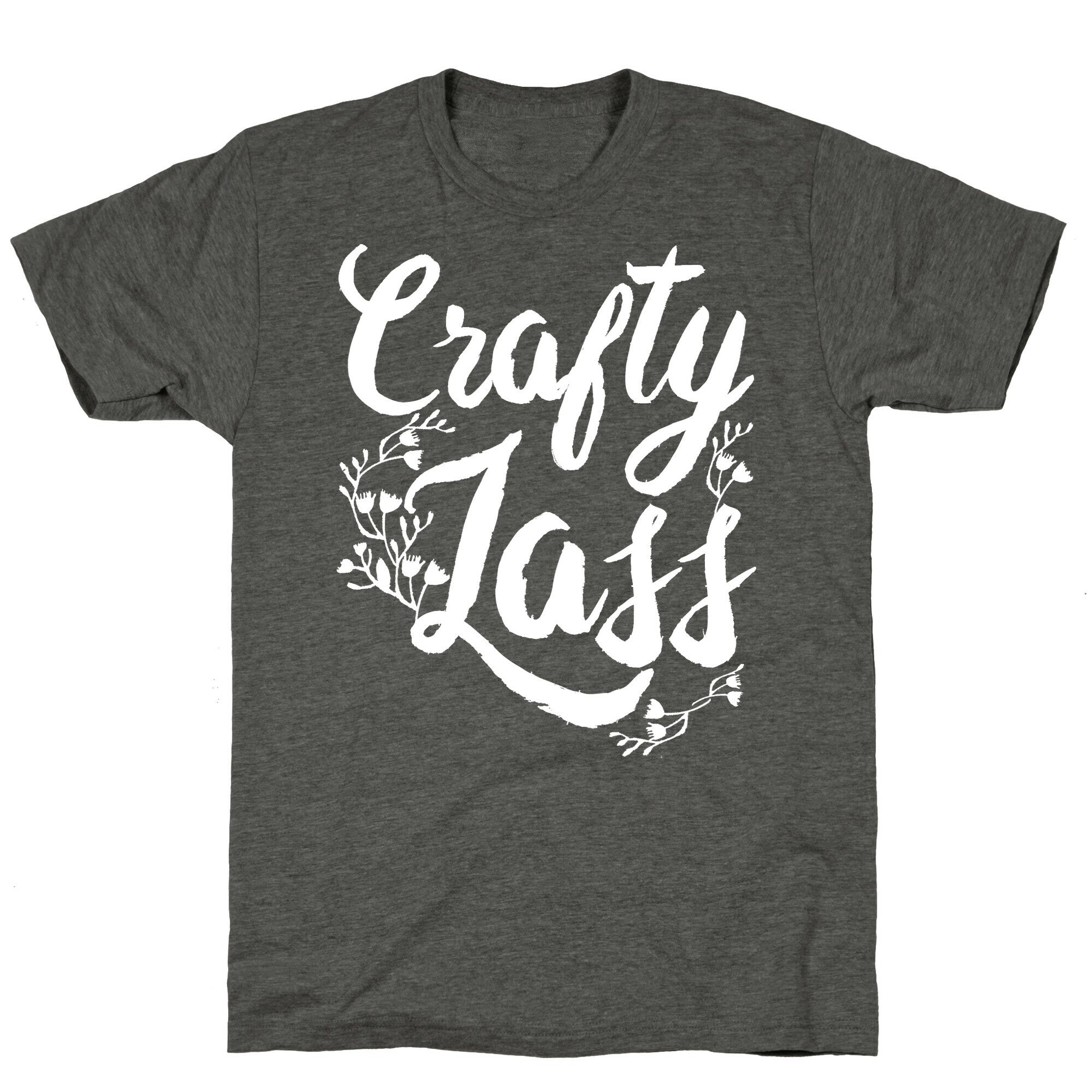 Crafty Lass Unisex Triblend Tee Hoodie, Sweatshirt | PureTeeCo.com (Image 3)