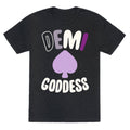 Demi Goddess Unisex Triblend Tee Hoodie, Sweatshirt | PureTeeCo.com (Image 1)
