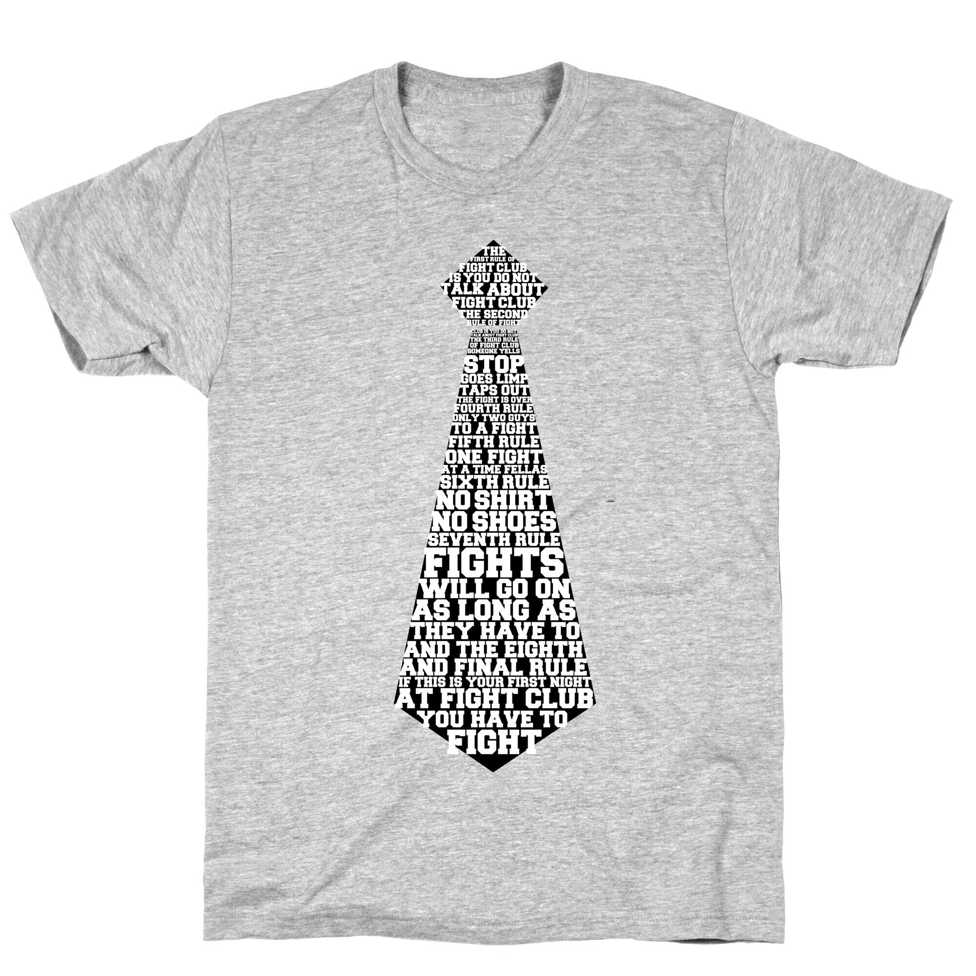First Rule of Fight Club T-Shirt Hoodie, Sweatshirt | PureTeeCo.com (Image 3)