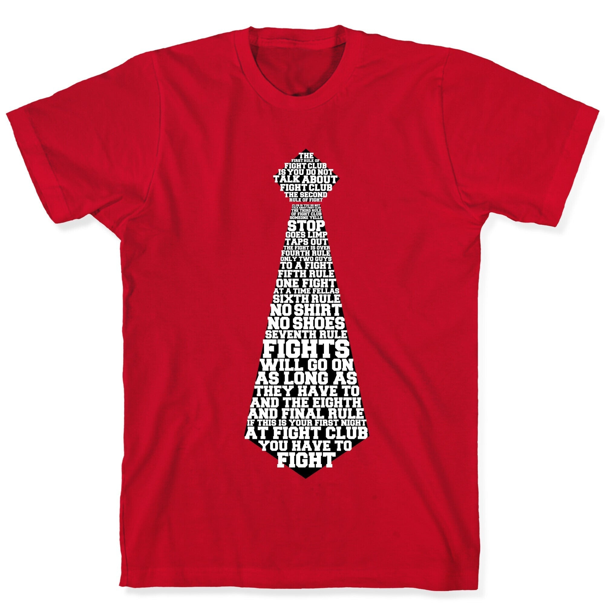 First Rule of Fight Club T-Shirt Hoodie, Sweatshirt | PureTeeCo.com (Image 5)