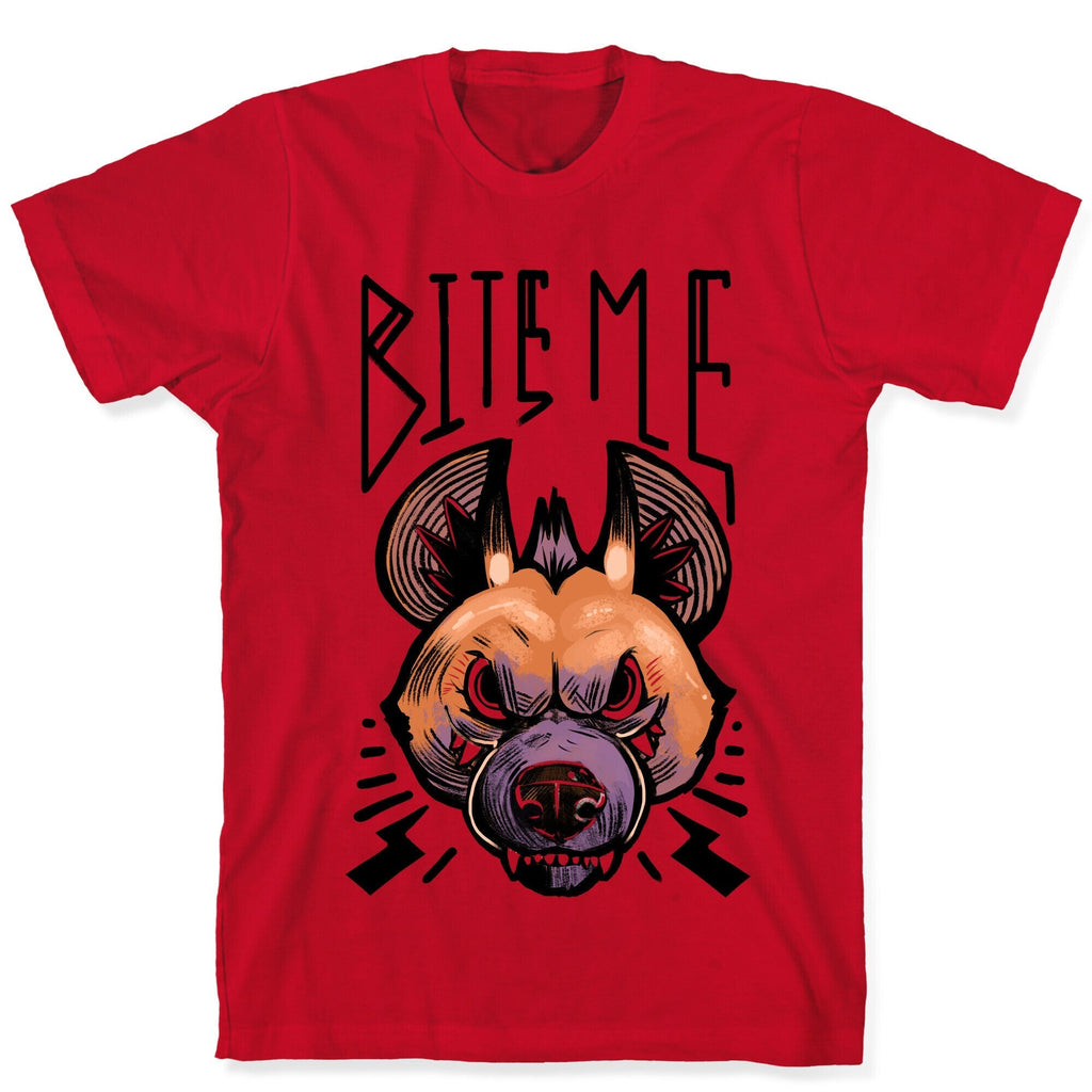 Bite Me- Hyena T-Shirt Hoodie, Sweatshirt | PureTeeCo.com (Image 5)