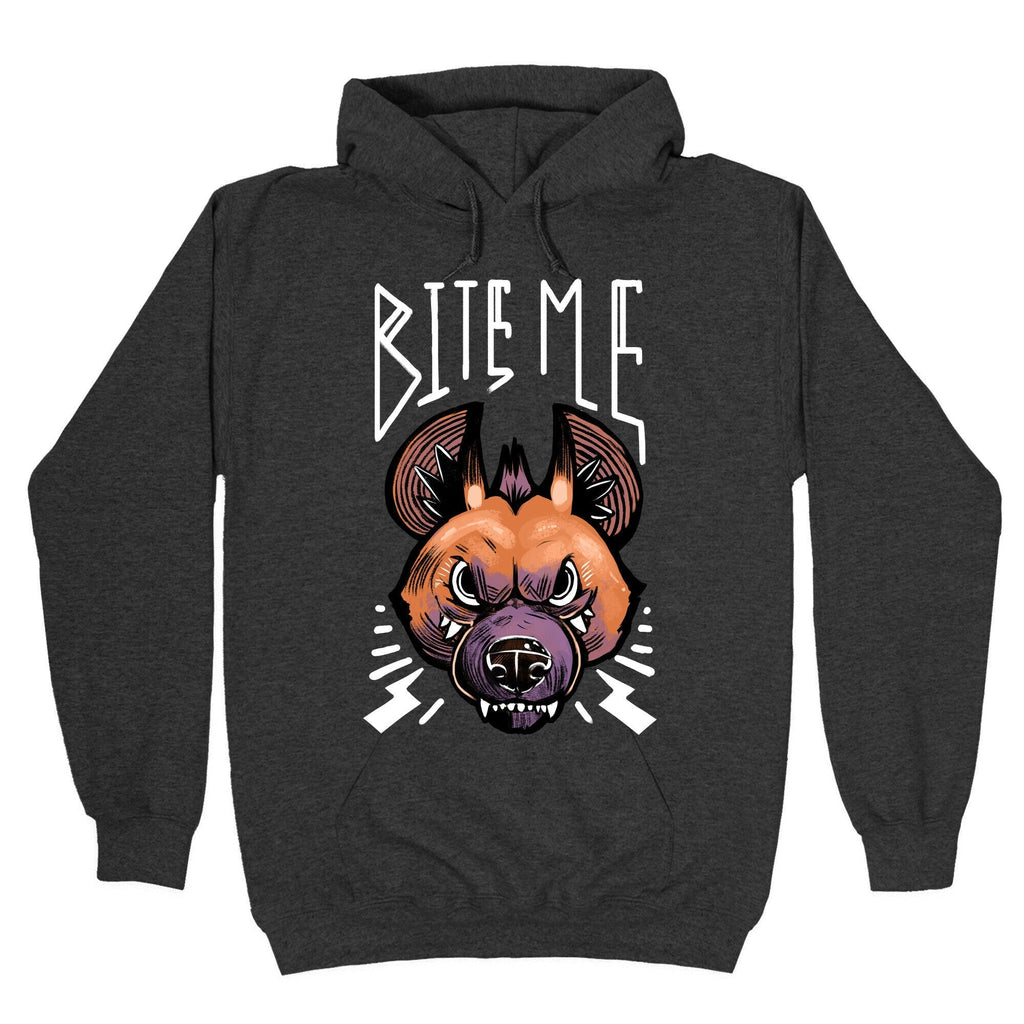 Bite Me- Hyena Hoodie T-Shirts, Sweatshirt | PureTeeCo.com (Image 3)