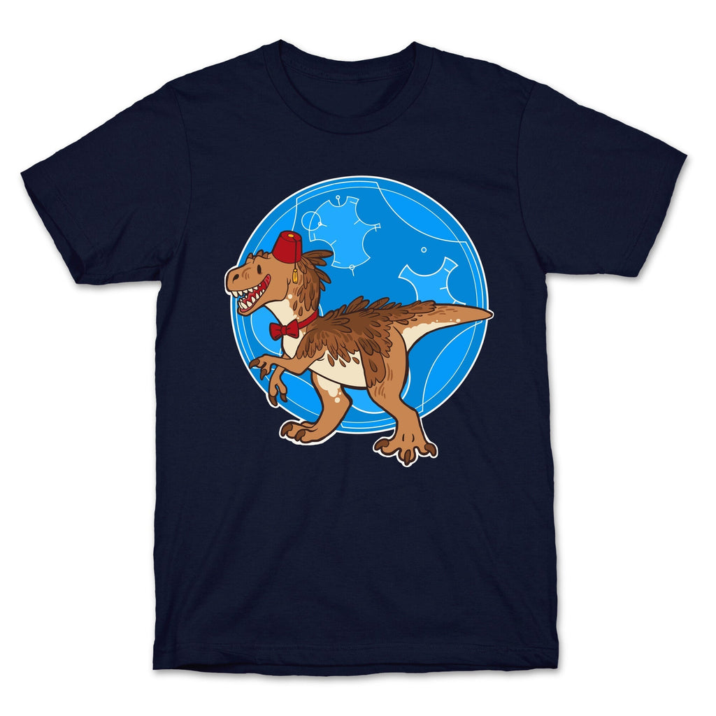 Dinosaur Doctor Who T-Shirt Hoodie, Sweatshirt | PureTeeCo.com (Image 4)