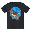 Dinosaur Doctor Who Unisex Triblend Tee Hoodie, Sweatshirt | PureTeeCo.com (Image 1)