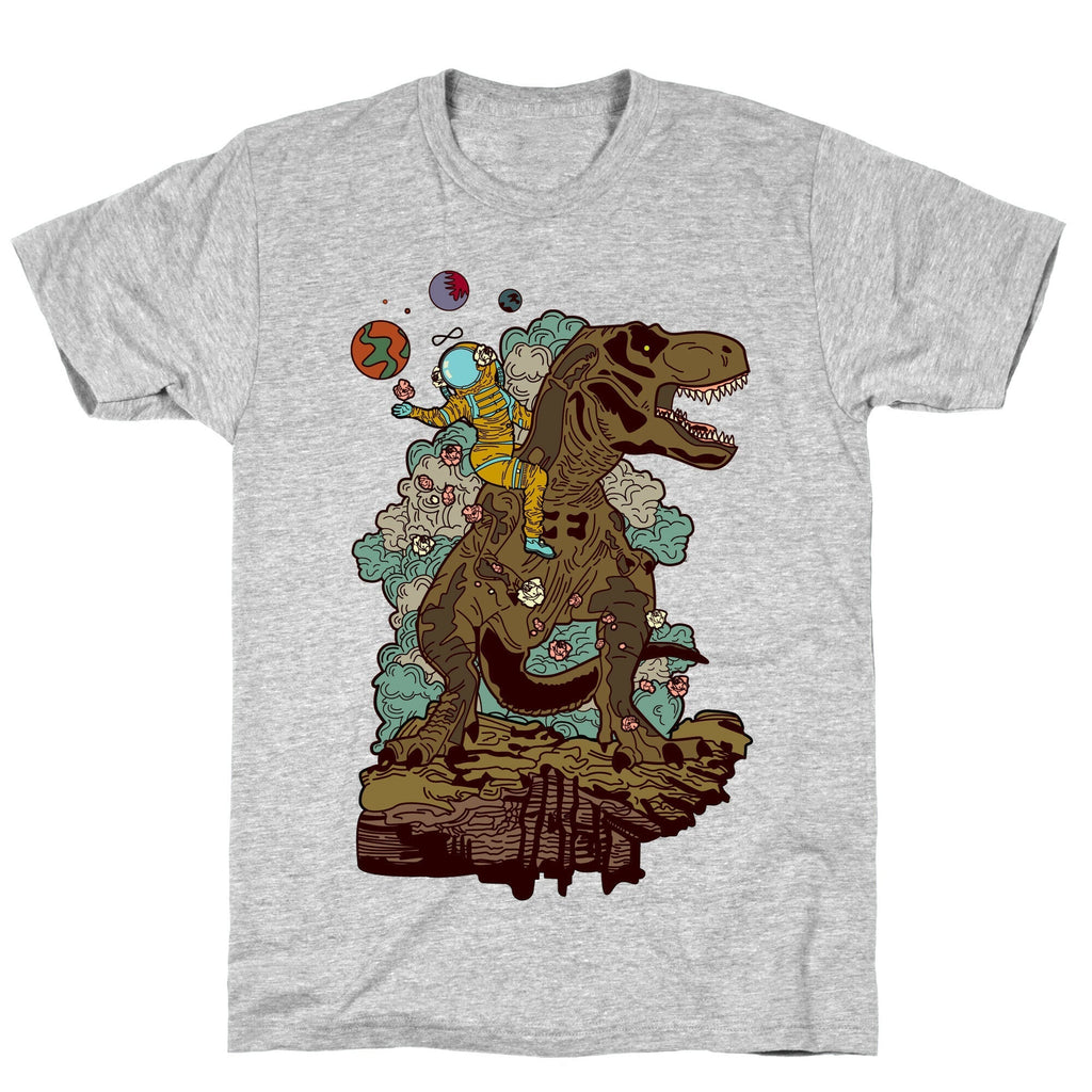 Dinosaur Strength Tarot T-Shirt Hoodie, Sweatshirt | PureTeeCo.com (Image 3)