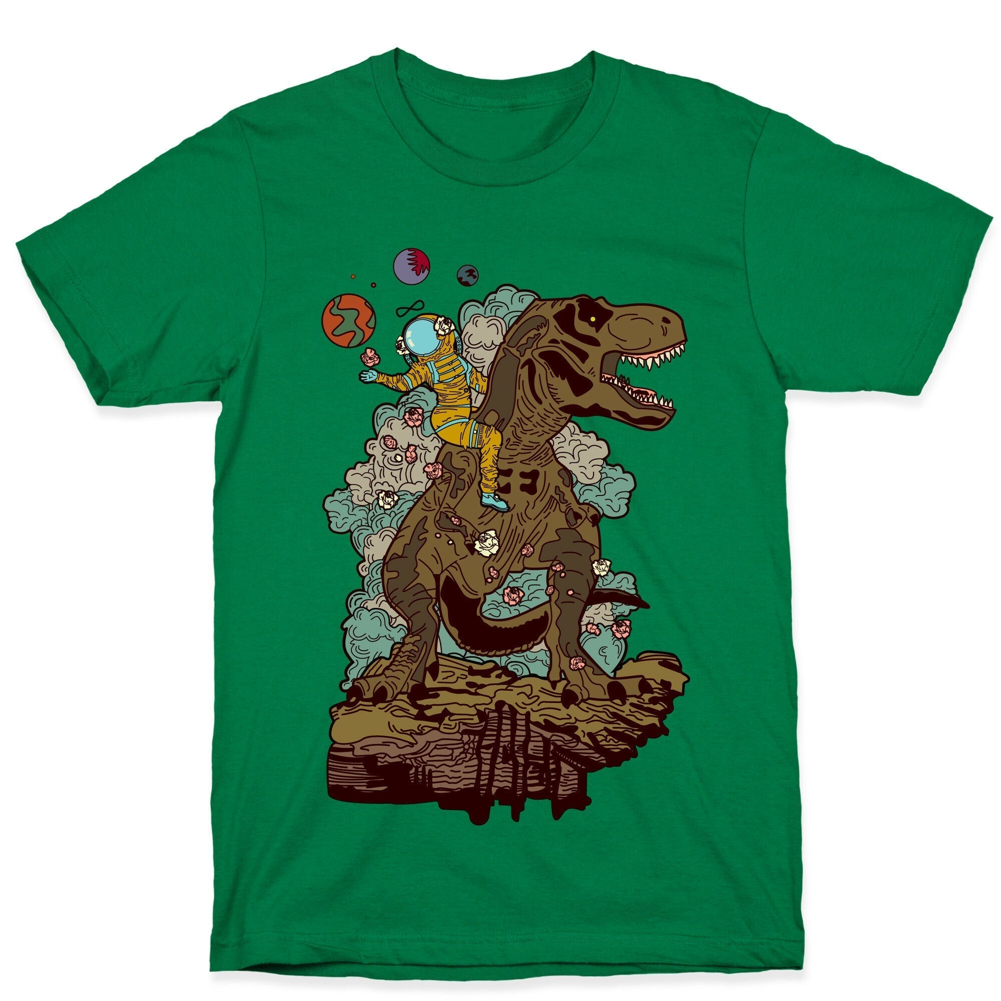 Dinosaur Strength Tarot T-Shirt Hoodie, Sweatshirt | PureTeeCo.com (Image 4)