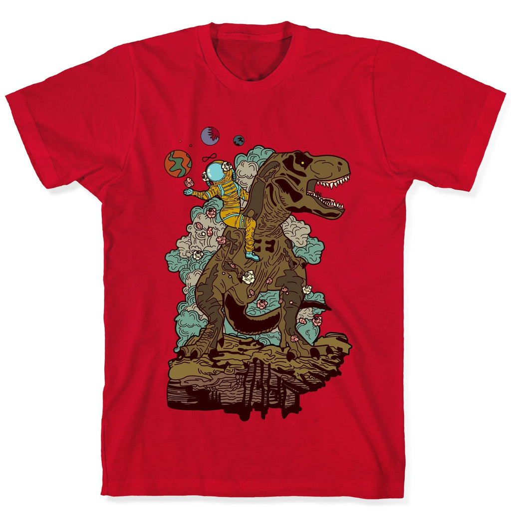 Dinosaur Strength Tarot T-Shirt Hoodie, Sweatshirt | PureTeeCo.com (Image 5)