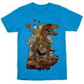 Dinosaur Strength Tarot T-Shirt Hoodie, Sweatshirt | PureTeeCo.com (Image 1)